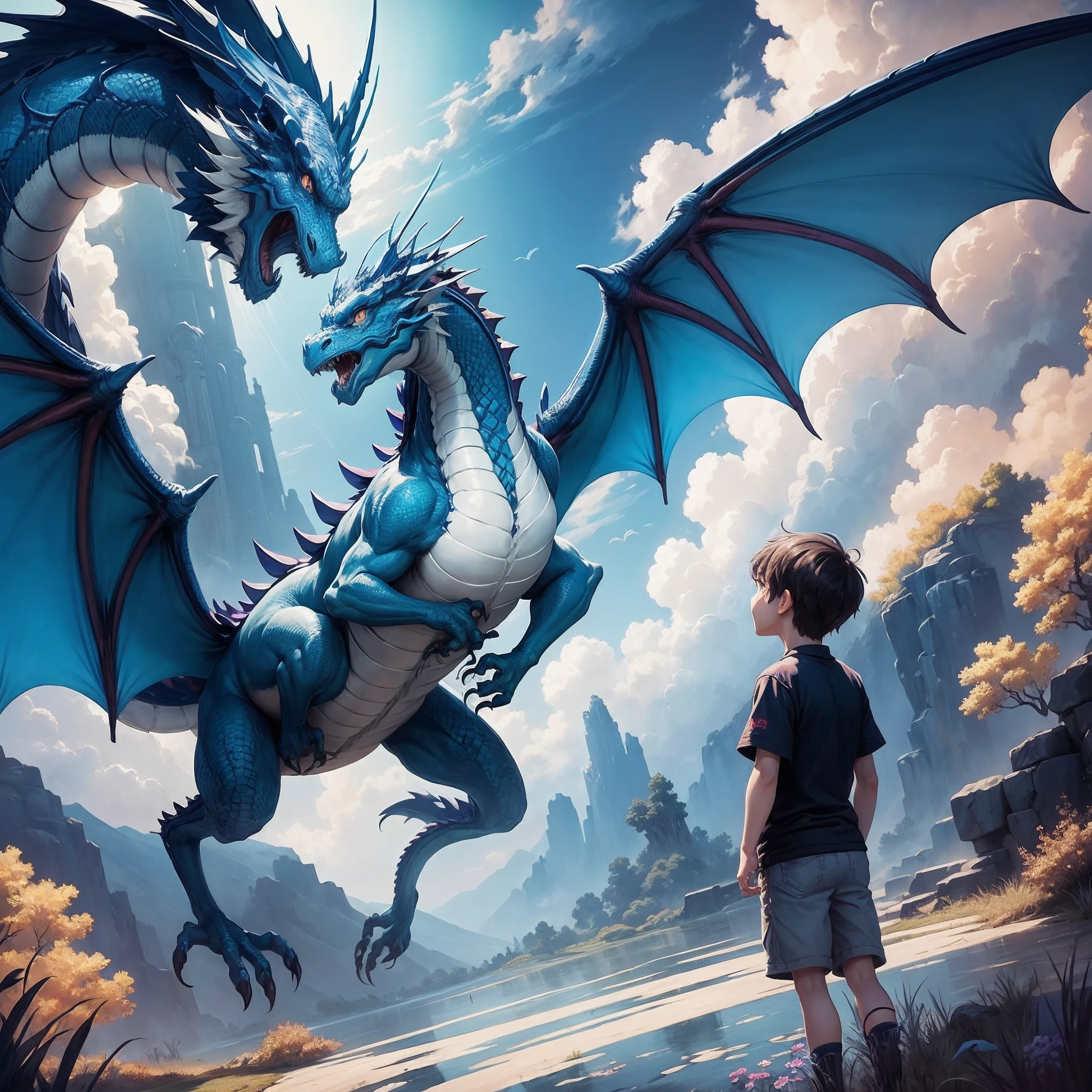 Four-armed dragon