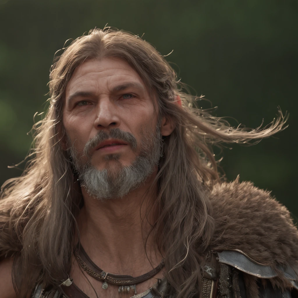 (Professional 3D rendering:1.3) de (Realistic:1.3) Foto de arte mais bonita do mundo，Features wild hunters, ((Epic hero fantasy draconate green agile hero angry look long hair short beard and fierce expression in dynamic pose, fantastic location, majestoso ambiente desordenado)), corpo inteiro 8k unidade render, action shot, skin with green dragon scales, poros da pele, very dark lighting, sombreamento pesado, circunstanciado, Rosto detalhado, (vibrante, fotogenia realista, Realistic, Dramatic, Escuro, foco nítido, 8k), (Old leather clothes damaged by bad weather:1.4), ((((Use peles)))), (intrincado:1.4), decadente, (altamente detalhado:1.4), pintura digital, rendering by octane, art stations, Conceito-Arte, liso, foco nítido, illustration, germe da arte, (Loish:0.23), Wlop Ilya Kuvshinov, e Greg Rutkowski e Alphonse Mucha Gracias, (global ilumination, studiolight, Light Volumetric), chuva forte, floating particles, patife, fantasia, D&D, Onze, corpo inteiroesbian, ((Fundo escuro e antigo de floresta:1.3)),CGSesociedade,art stations