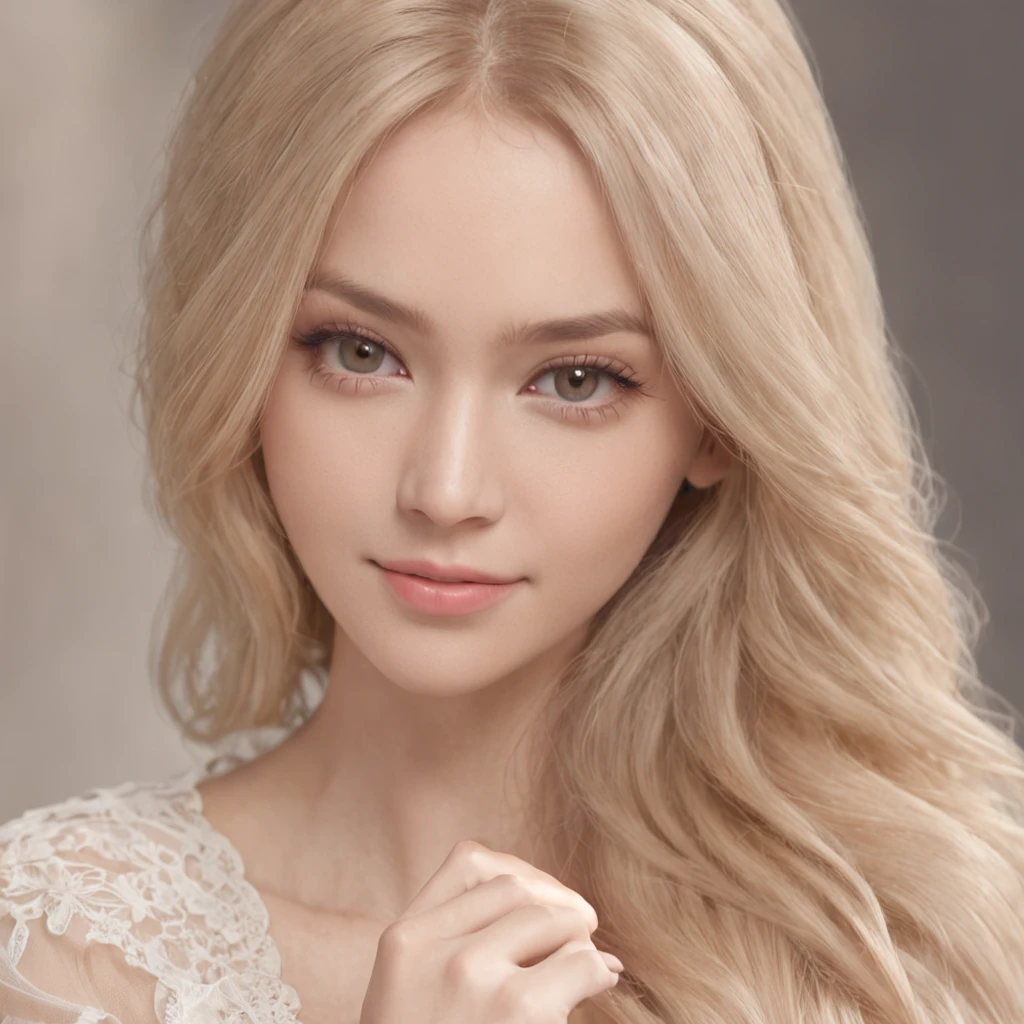 （One lady）、(Professional 3D Rendering:1.3) De (realist:1.3) Teenage girl face, 4K realistic and perfect skin, Beautiful smile, Detailed eyes. (Sportbuso)( Leggings) (Big Tits) (Beautiful legs) (Blonde hair))((Full body))((beautiful round body))A sexy、foreigner