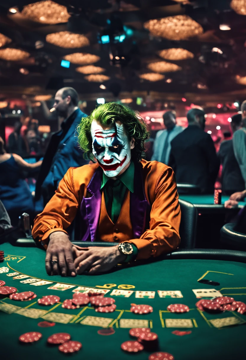 Joker villain being WSOP Final Table Champion