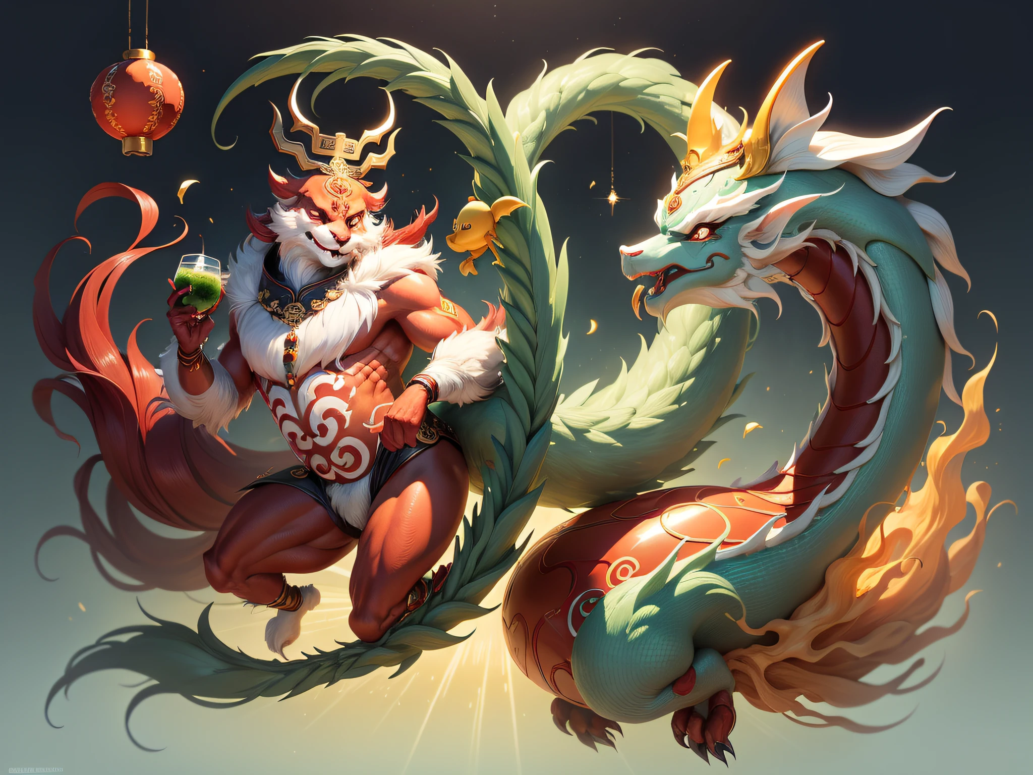 Chinese mythical creatures,gourmand