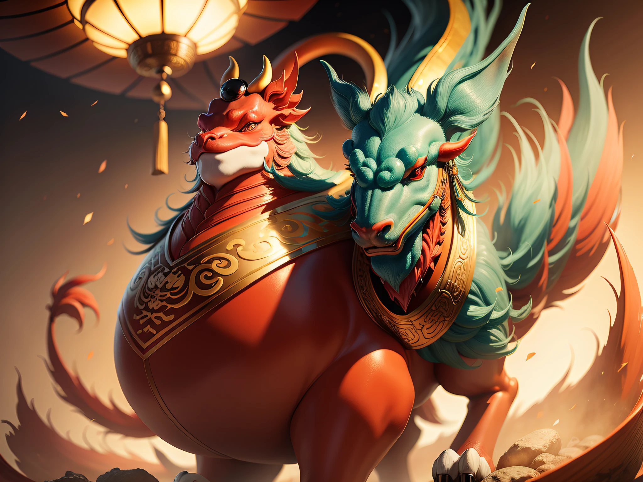 Chinese mythical creatures,gourmand