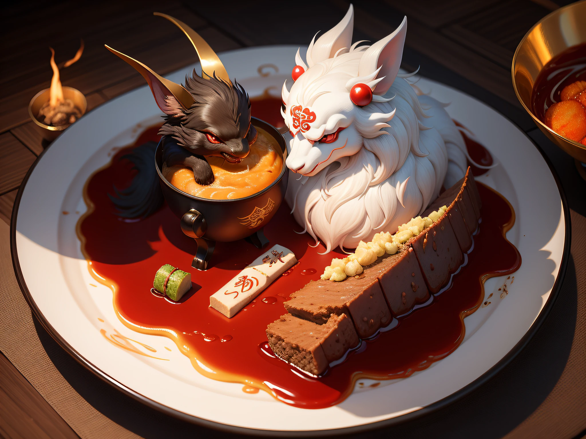 Chinese mythical creatures,gourmand