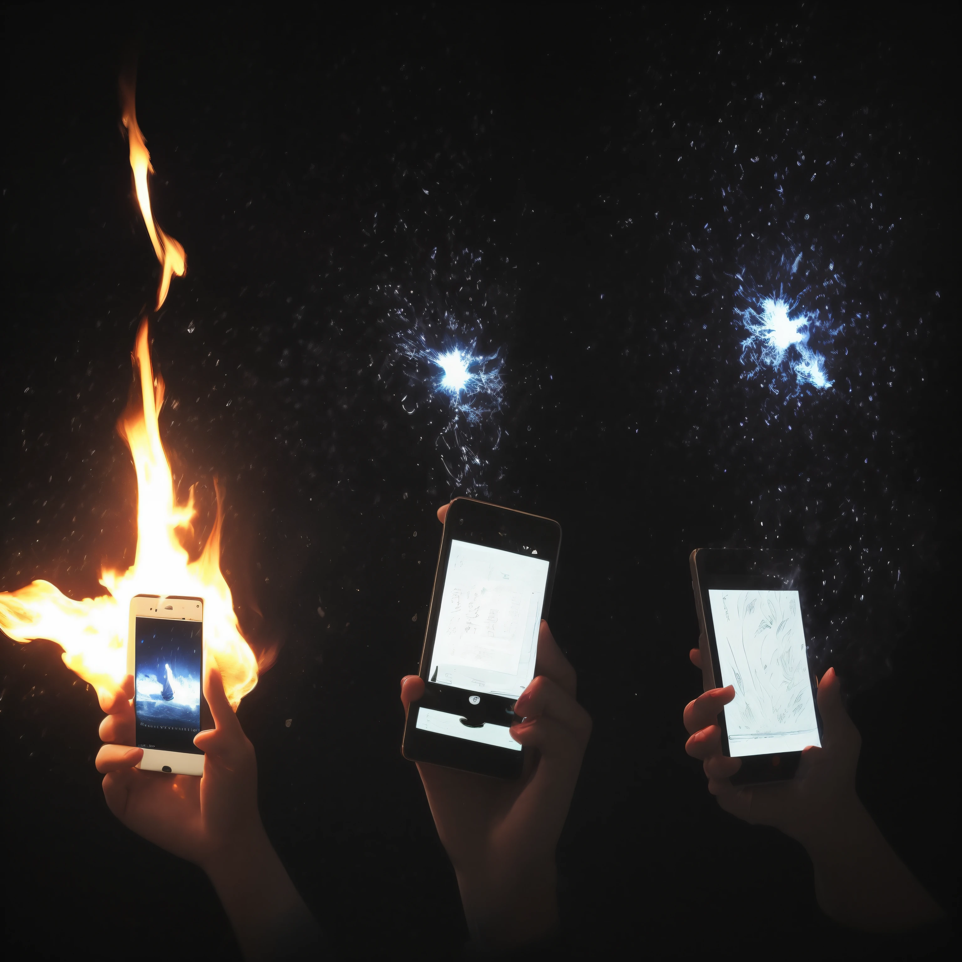Smartphones、Ablaze、