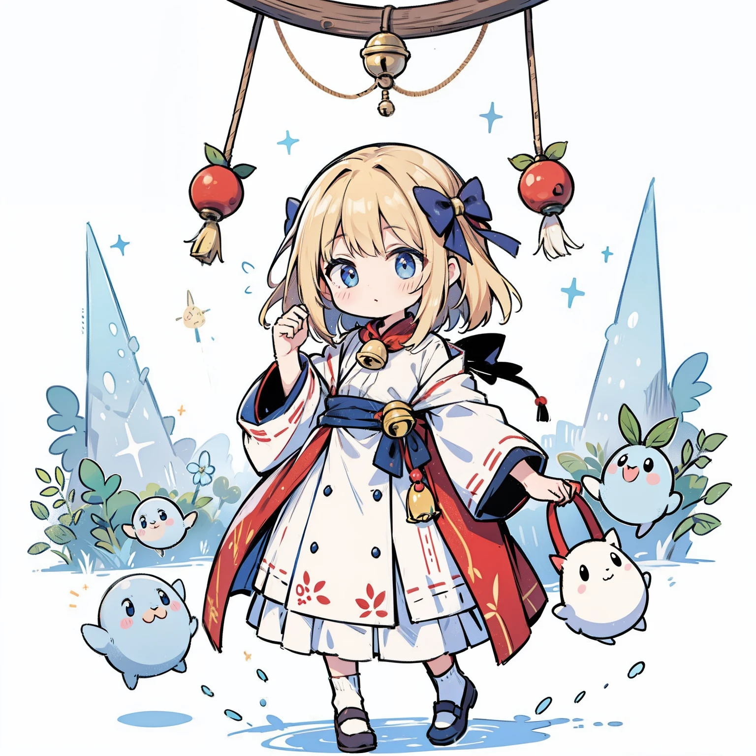 A small bell spirit