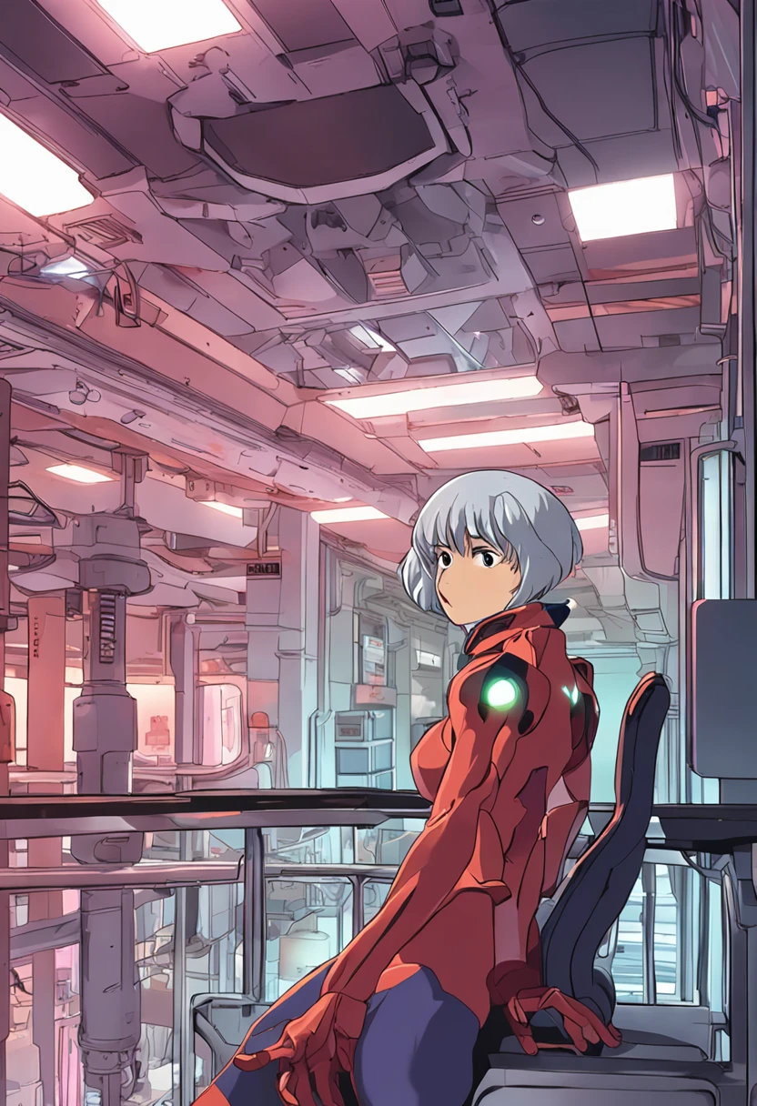 chica anime parecidaa rei ayanami del anime neon genesis evangelion