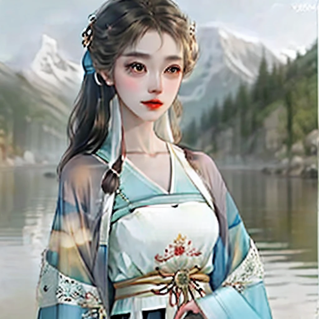Hanfu brunette single