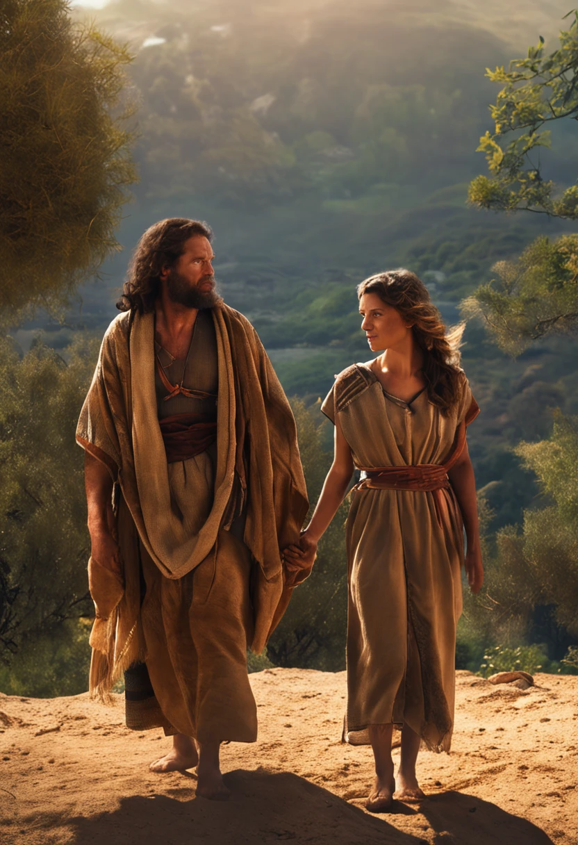 Ruth and Naomi of the Bible History in a Realistic Way