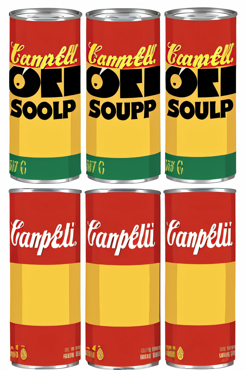 Campbell Soup Cans、I don't need people、Mexican decoration、
((Vector Flat))、gold、brack、
masterpiece、超A high resolution、hightquality