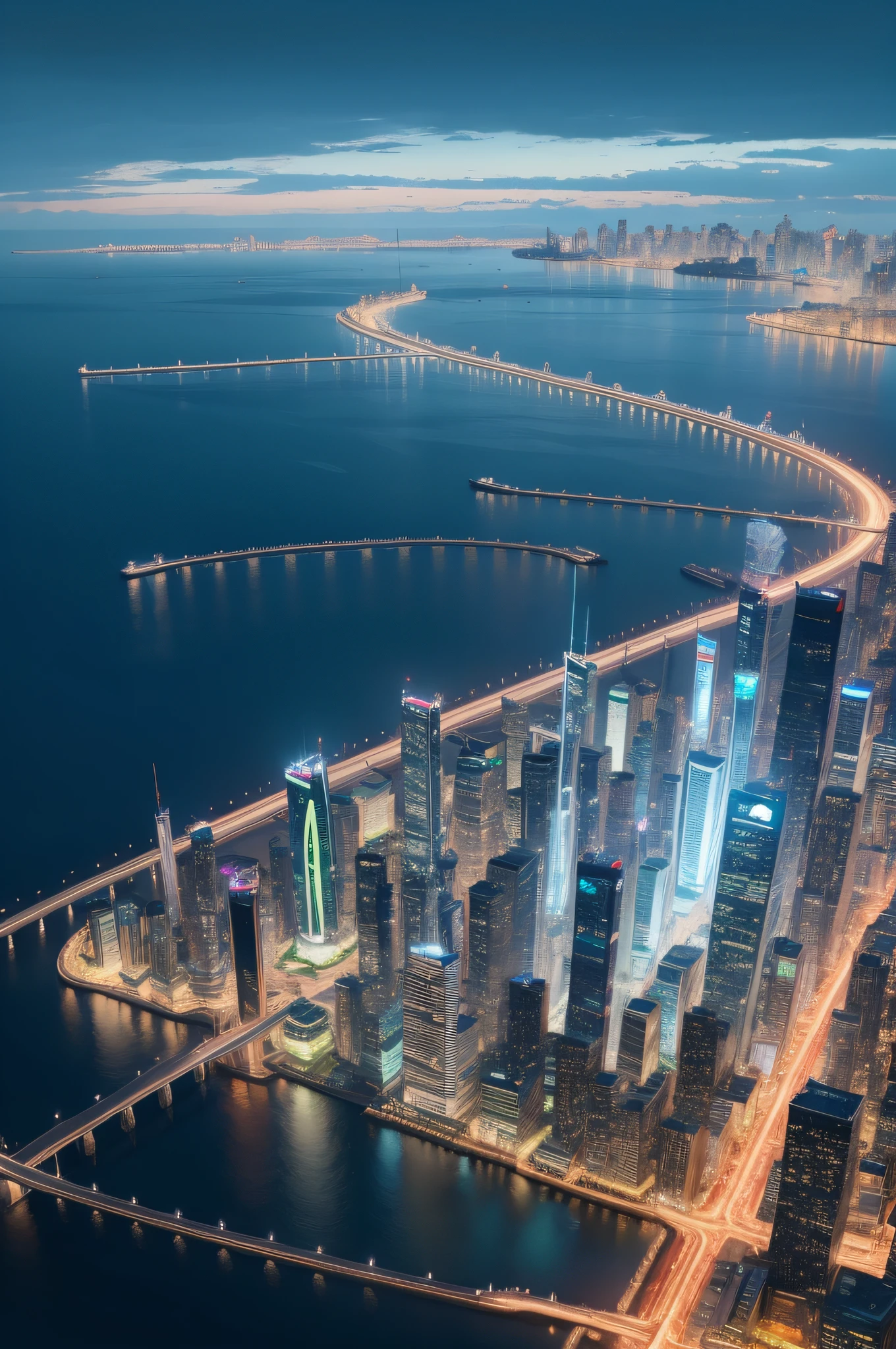 Top quality, futuristic cities