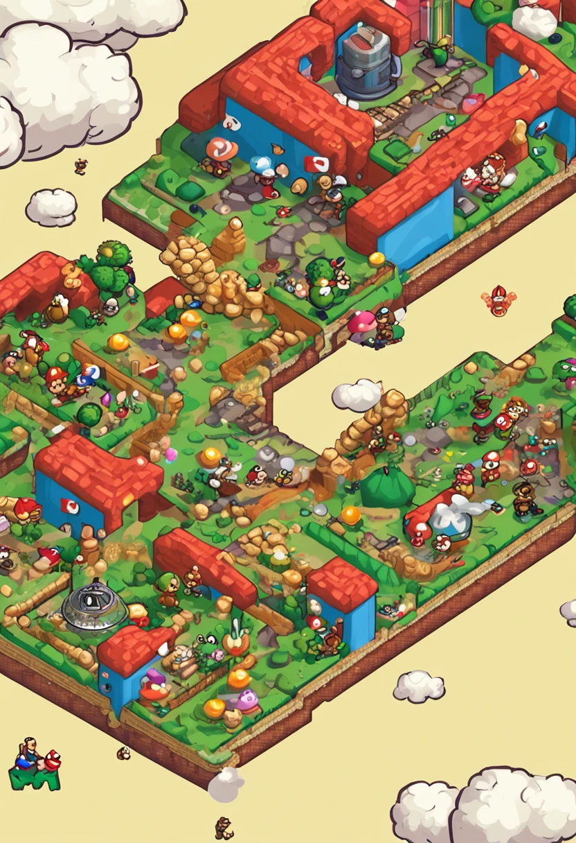 mario world video game