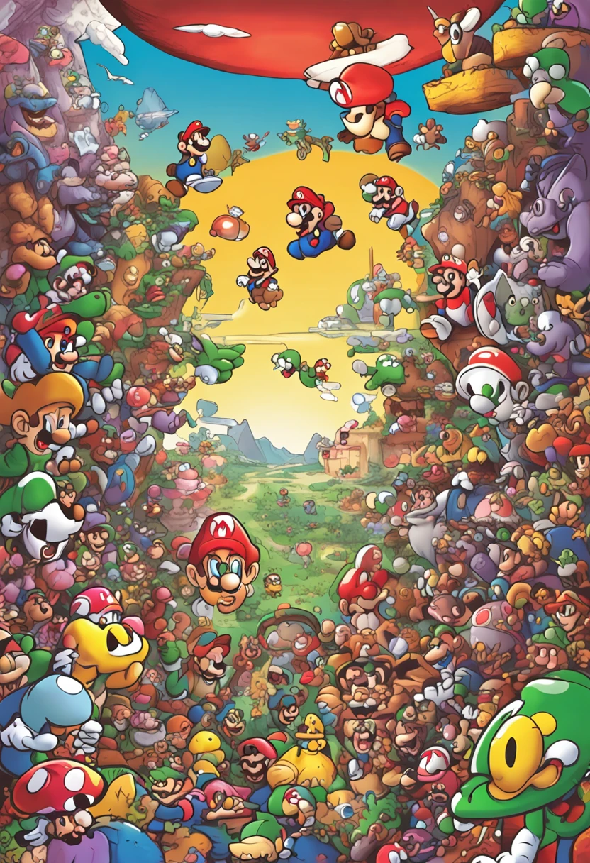 mario world video game