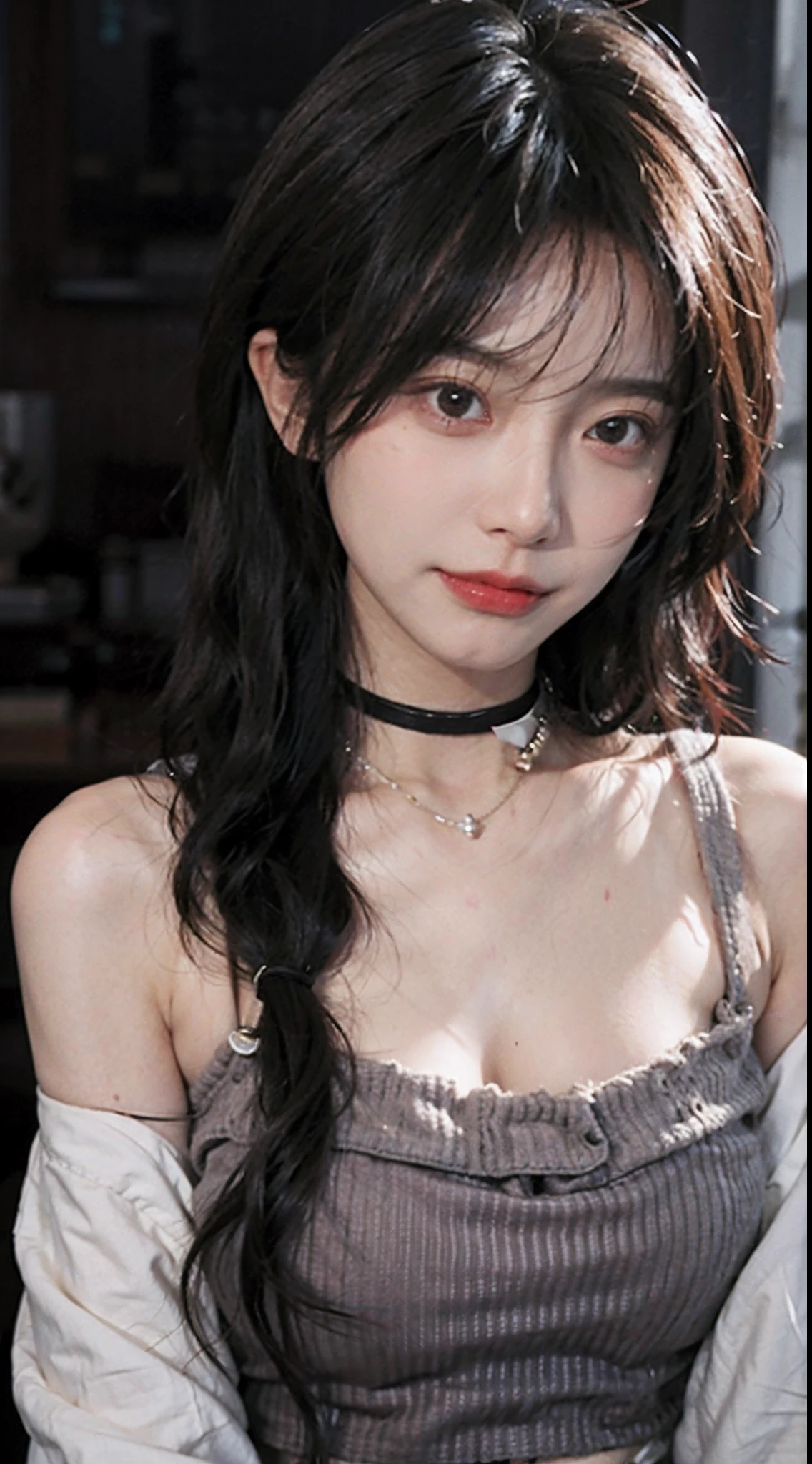 (((high NFSW))), (((NFSW : 1.8))), (((pornography))), ((Incredibly stylish and beautiful)), ((Detailed CG)), (realistic),(intricate details:1.2),(masterpiece、:1.3),(top quality:1.4),(Ultra A high resolution:1.2), Ultra A high resolution, 8K resolution, very detailed expression, studio soft light, vivid details, super detailing, complete anatomy, realistic skin texture, Realistic Shading, (Detailed CG Unity 16k wallpaper), (high quality), full body shot, pair, the man is the boss, The woman is a femsub, (korean, pretty face makeup : 1.4), beautiful: 1.3, (((orgasm : 1.7))), (((moaning, shout))), ((shoulder length black bob cut hair)), ((choker necklace, earring, perfect looks, femur, medium chest, Medium Body, detail face, violated by a man, He is being sexually harassed by her., beautiful eyes, small nose, small head)), torn pantyhose, Business Jacket, blouse, Formal skirt, A cock inserted into the pussy, ilium, mirror, night, (nightscape : 1.4), at the hotel, sky lounge, room, have sex, man and woman, sweating, man touching her, shout, complete anatomy, natural human body structure