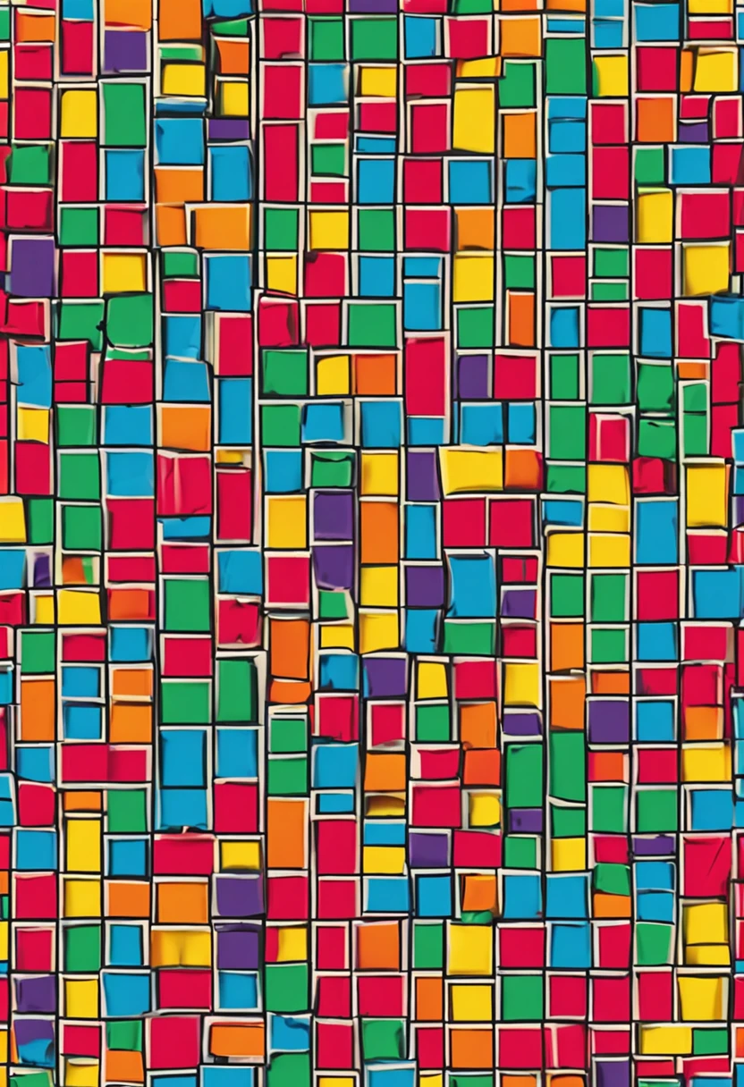 Rubik's Cube pattern，Toddler pattern for 3-6 years old，adolable，Q version