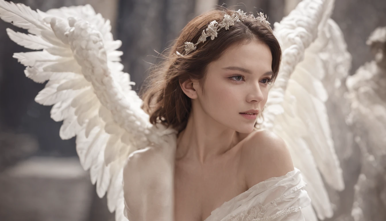 Angels and demons are just in one thought，One thought of heaven，One thought of hell，Heaven and hell are fleeting。Cinematic image effects，angel and demon，Cinematic image effects，angel and demon，