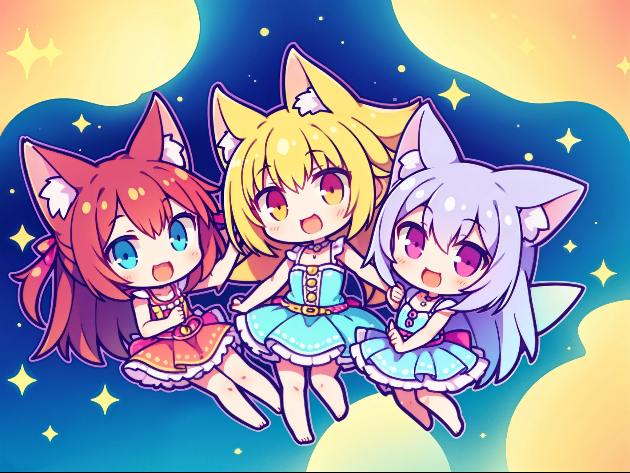 anime girl with cat ears and tail in a white dress, neferpitou, holo is a wolf girl, anime catgirl, white cat girl, cute anime catgirl, seductive anime girl, beautiful anime catgirl, white - haired fox, holo if a wolf girl, wolf ears, attractive cat girl, nyaruko-san, anime moe artstyle