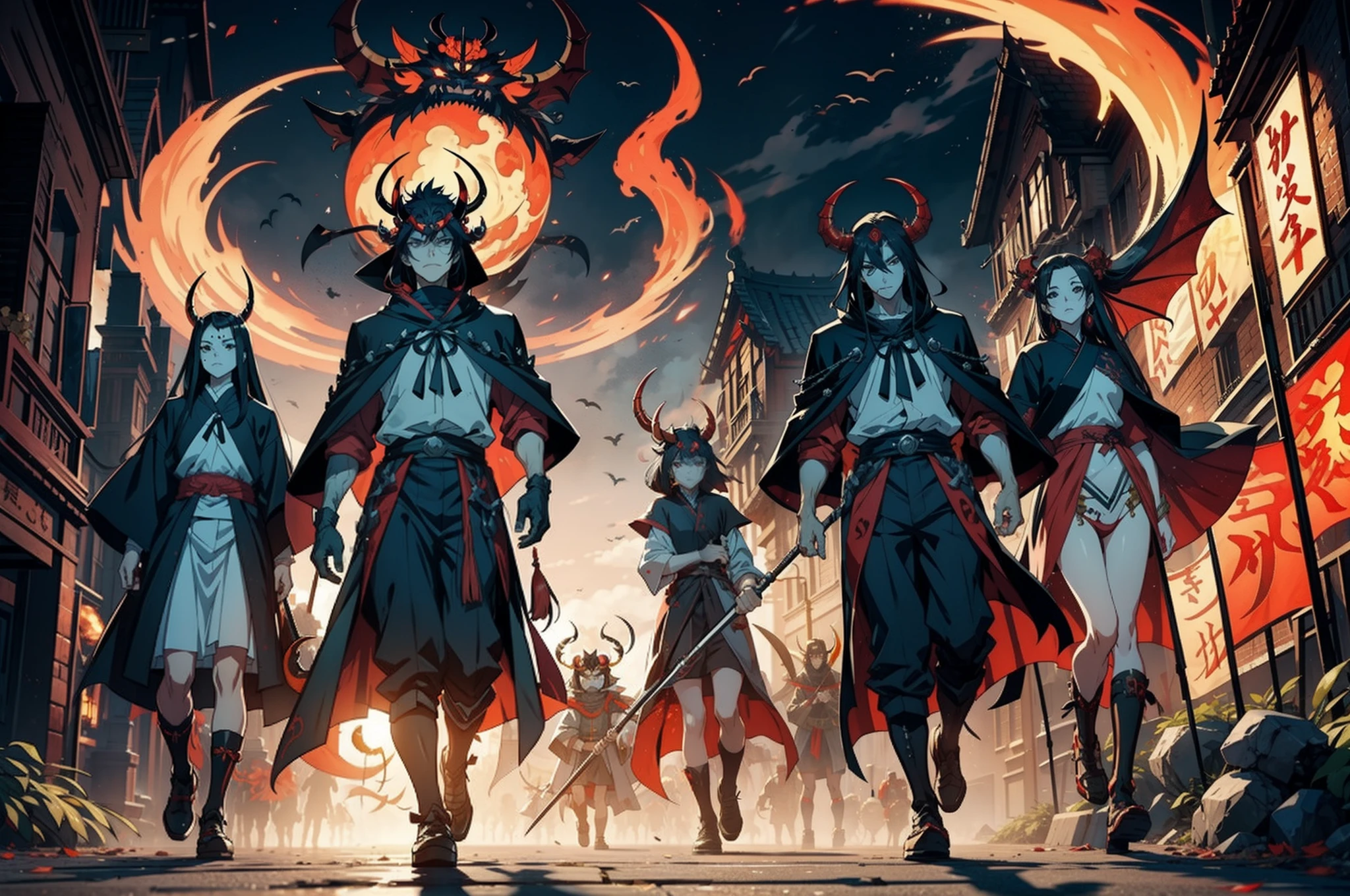 Parade of 100 demons