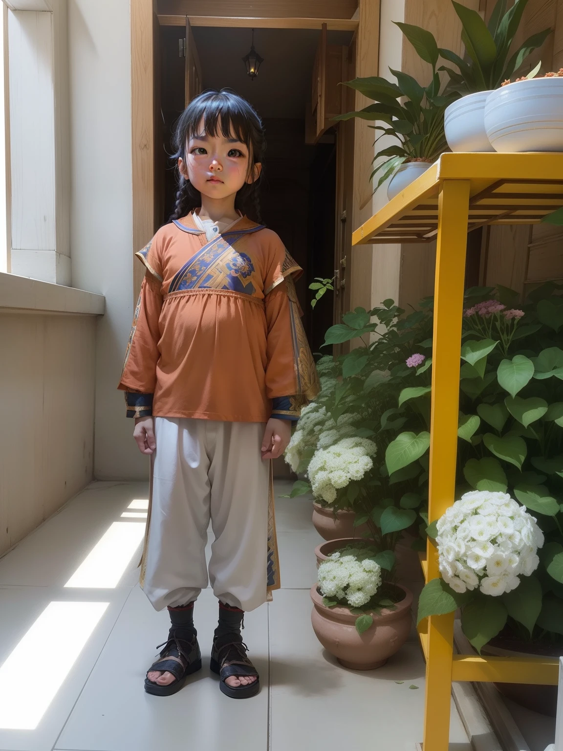 grand master，warriors，child