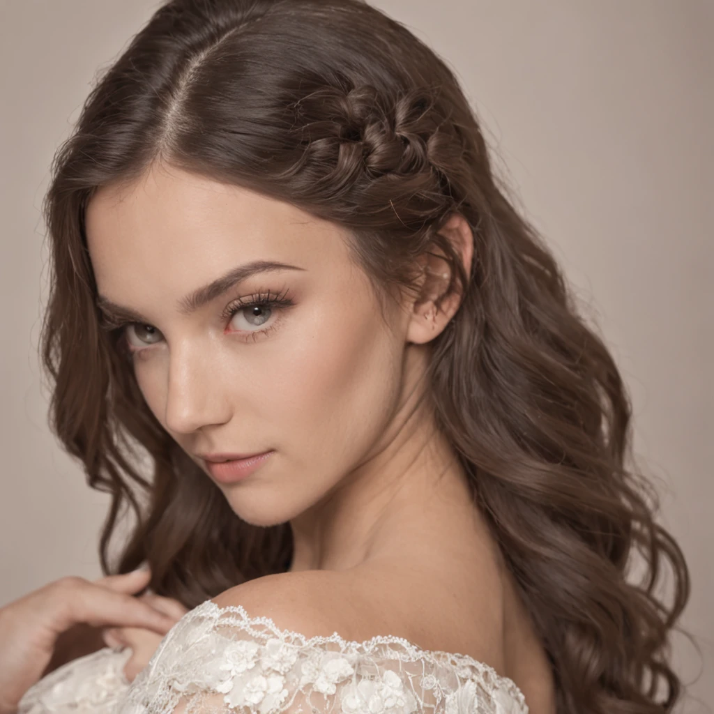 Mulher escandinava, 20, Deite-se na cama, Cabelo loiro, ligerie