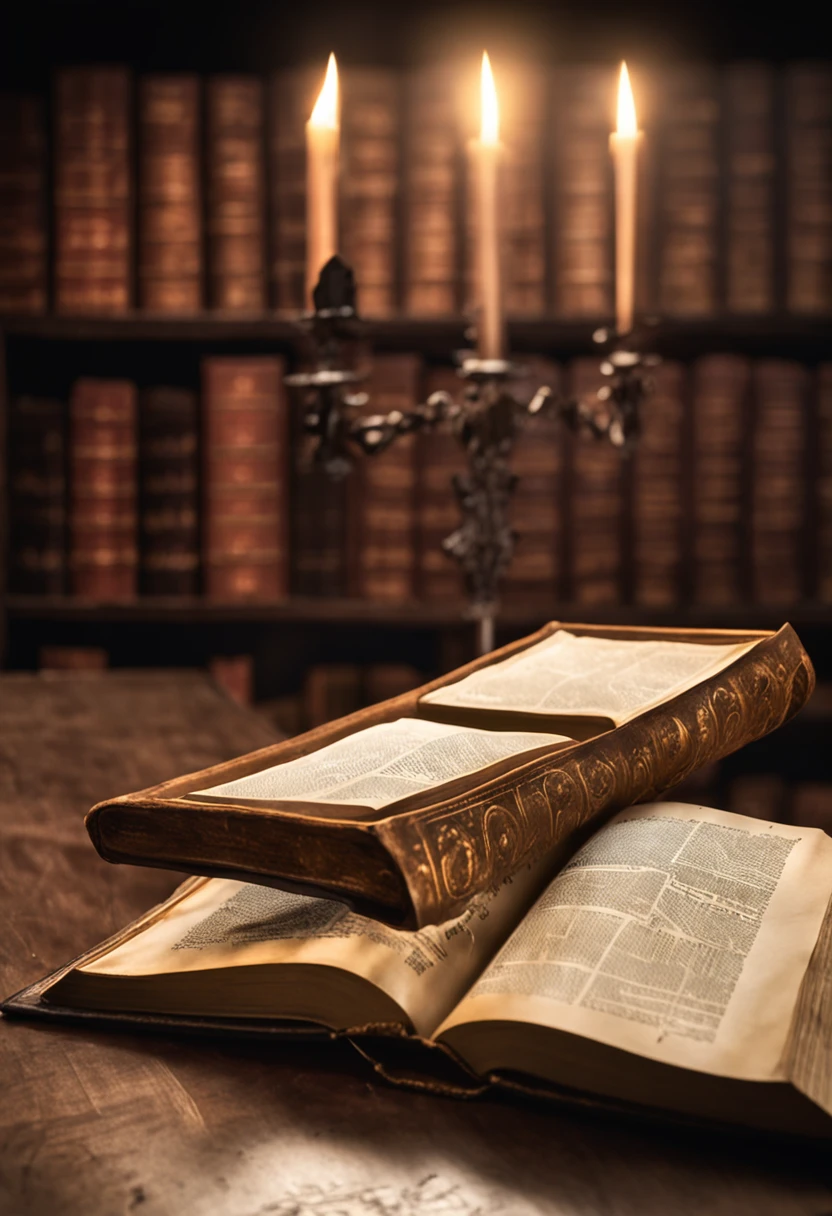 "Kindly, Create HD images of the Bible,Capture the reverence and spiritual meaning of this holy book. Images should convey the historical and religious importance of the Bible, Present it with solemnity and respect. Use soft lighting to highlight cover and page details, Emphasize its texture and aging, If applicable. Place the Bible in an environment that evokes a sacred environment, Like the wooden shelves of ancient libraries or illuminated altars. Colors should be subtle and typographic, Introduce yourself, Should be elegant and discreet. Images should inspire a sense of awe and spiritual connection to the words and teachings contained in the Bible."