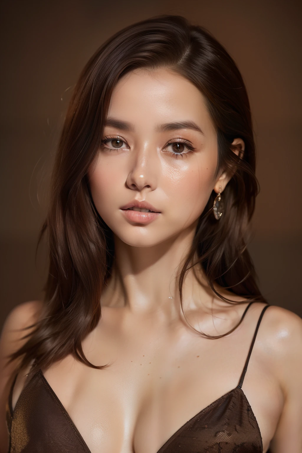 ((Top Quality, 8k, Masterpiece: 1.3)), Beauty, 1 Girl, Big: 1.3, Slender Abs: 1.1, Dark Brown Hair, (full body, Open Legs: 1.2), Ultra Detailed Face, Highly Detailed Lips, Detailed Eyes, Double Eyelids,
