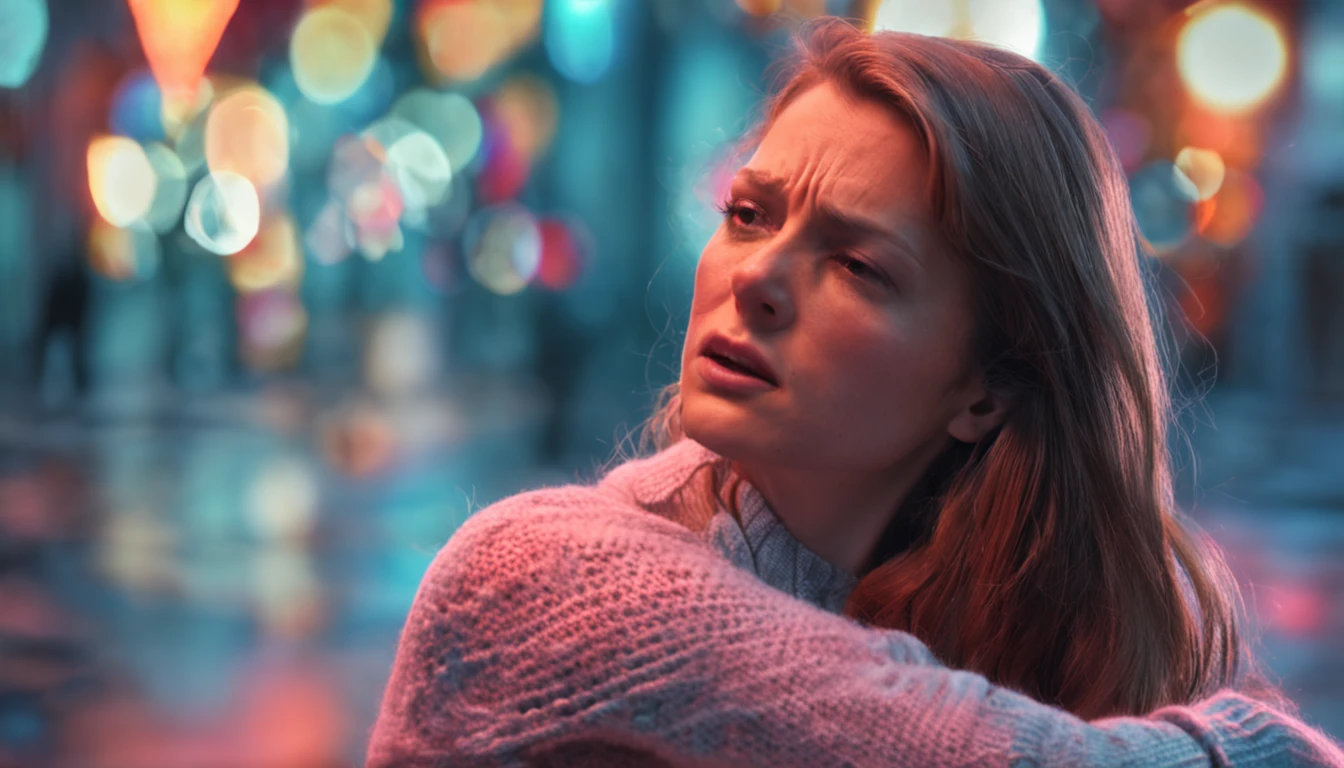 WOMAN WITH HEADACHE