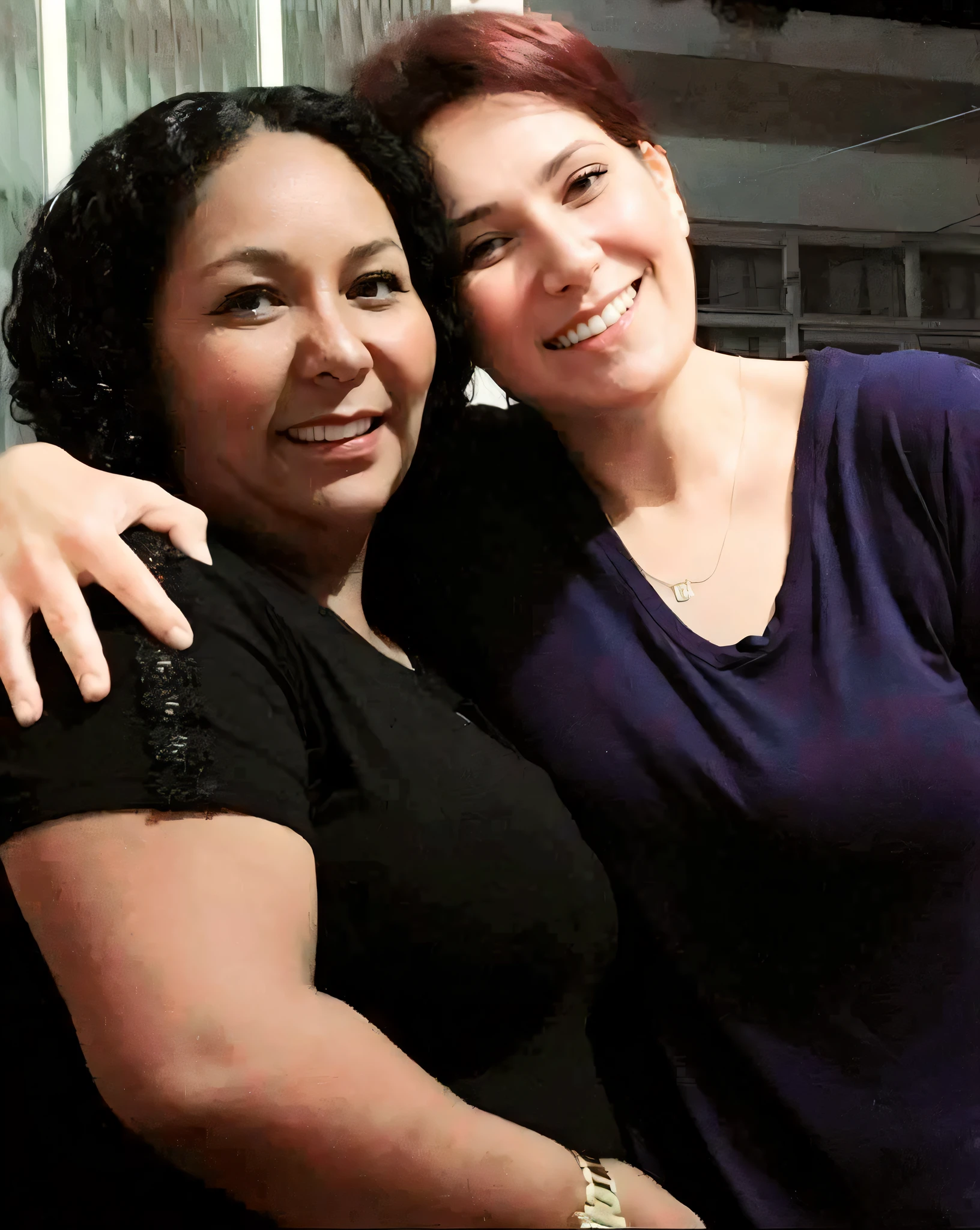 There are two women hugging in the kitchen, Karla Ortiz, mulher segurando outra mulher, duas mulheres, belos arredores, Directed by: Nandor Soldier, lesbian, mulheres bonitas, Mulher de 30 anos de Cuba, modelagem para dulce e gabanna, com ela longa, foto do snapchat, Bautiful, Sandra, Magda Torres Gurza