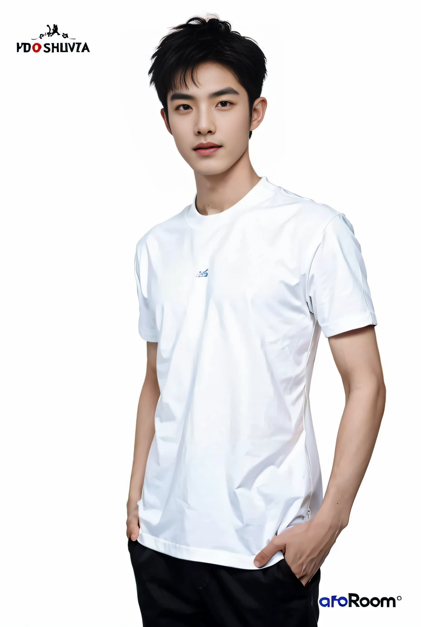 High quality, masterpiece, highly detailed, 8k, perfect face, perfect body, realistic, photogenic, man, Asian, young, black hair, comma hair cut style, handsome, detailed eyes, beautiful detailed nose, realistic body, realistic light, comfortable expressions, cute guy, sweat guy, cool guy