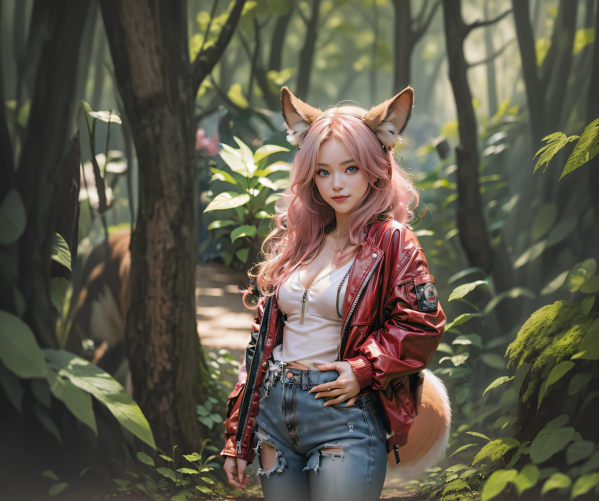 big fox tail