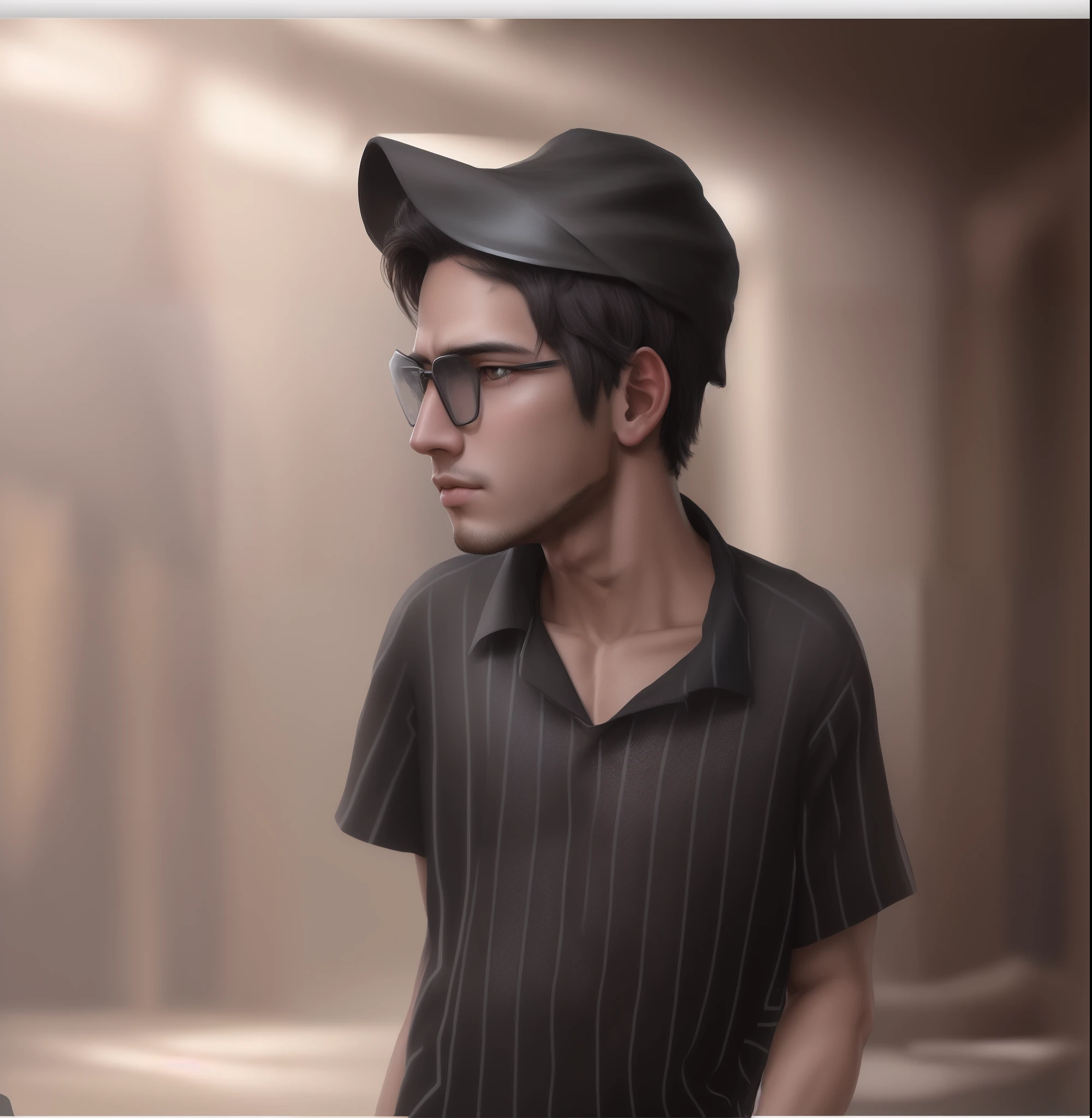 Ultra realistic, ai avatar handsome boy,, dont change background and face, masterpiece