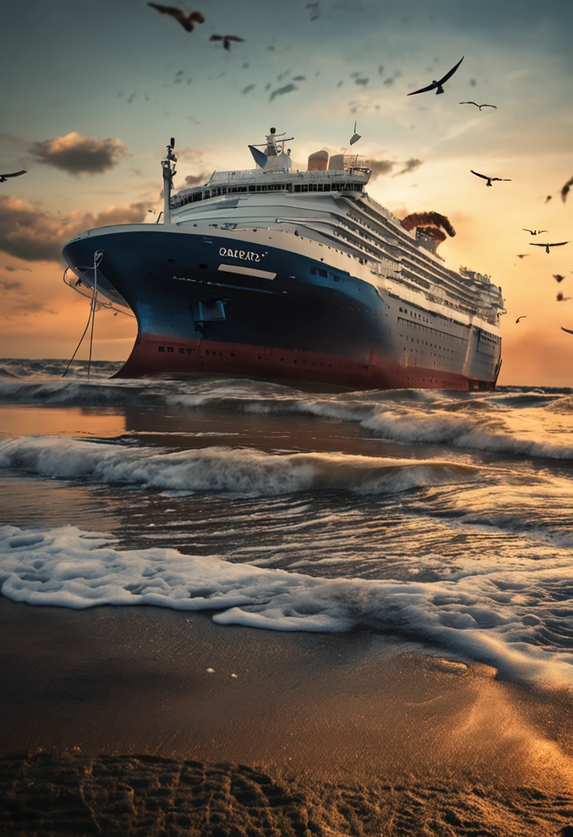 criar um navio transatlantico
