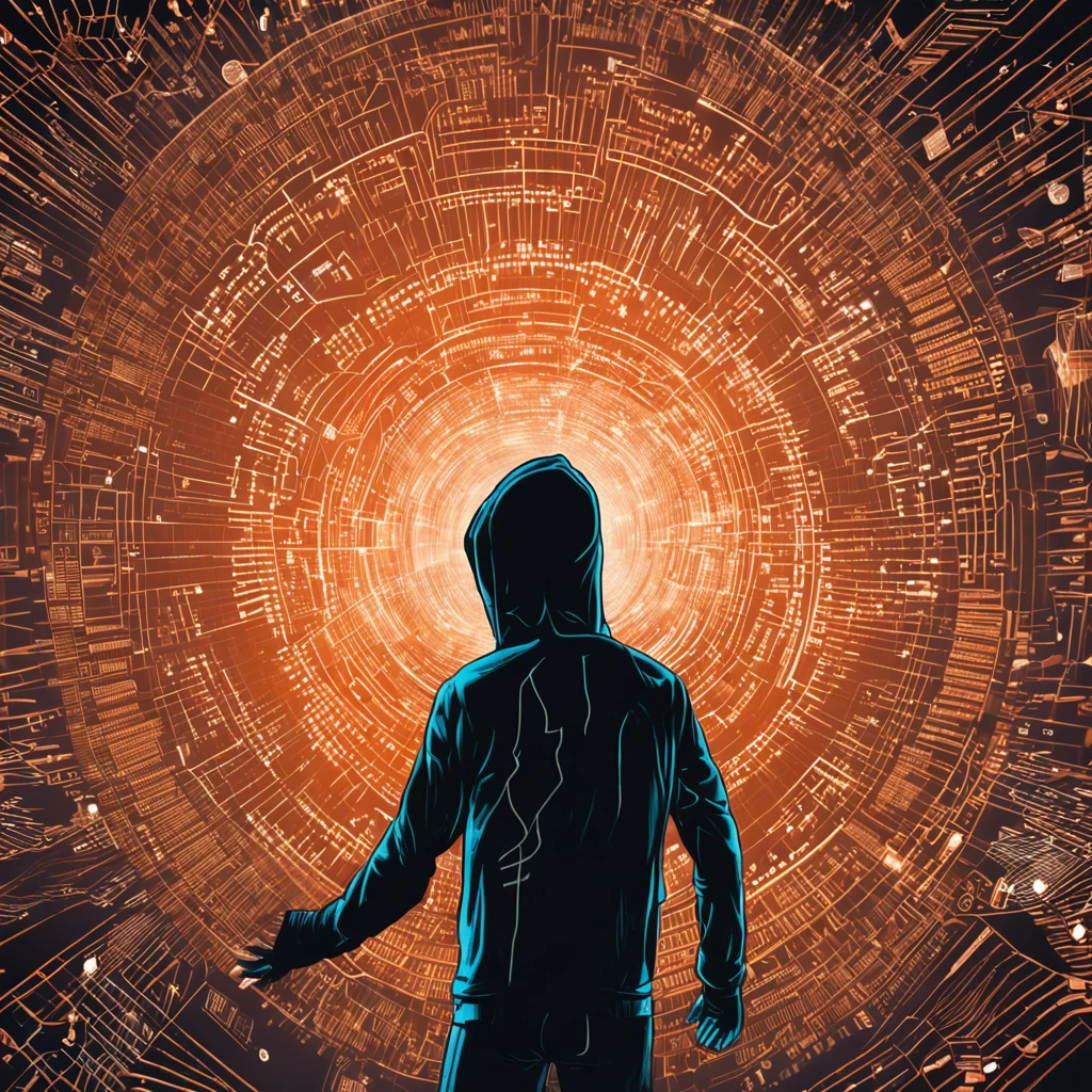 Mysterious hacker amidst a digital landscape, surrounded by lines of code and encrypted symbols. The hacker is immersed in the world of technology and cybersecurity, exuding an aura of skill and knowledge.

The image combines the figure of the hacker with the universe of cryptocurrencies. The promotion highlights the importance of security and privacy in cryptocurrency transactions, as well as the ability of hackers to dominate and exploit opportunities in this new market.
