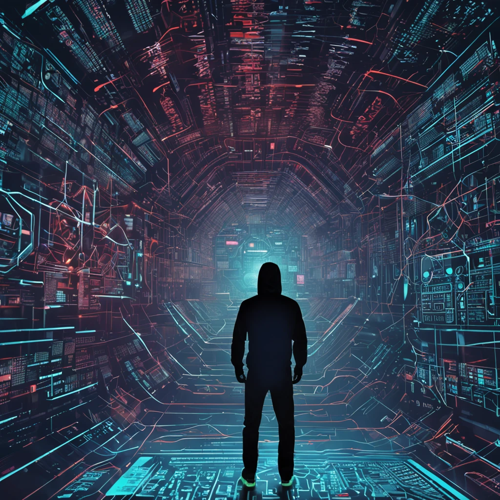 Mysterious hacker amidst a digital landscape, surrounded by lines of code and encrypted symbols. The hacker is immersed in the world of technology and cybersecurity, exuding an aura of skill and knowledge.

The image combines the figure of the hacker with the universe of cryptocurrencies. The promotion highlights the importance of security and privacy in cryptocurrency transactions, as well as the ability of hackers to dominate and exploit opportunities in this new market.