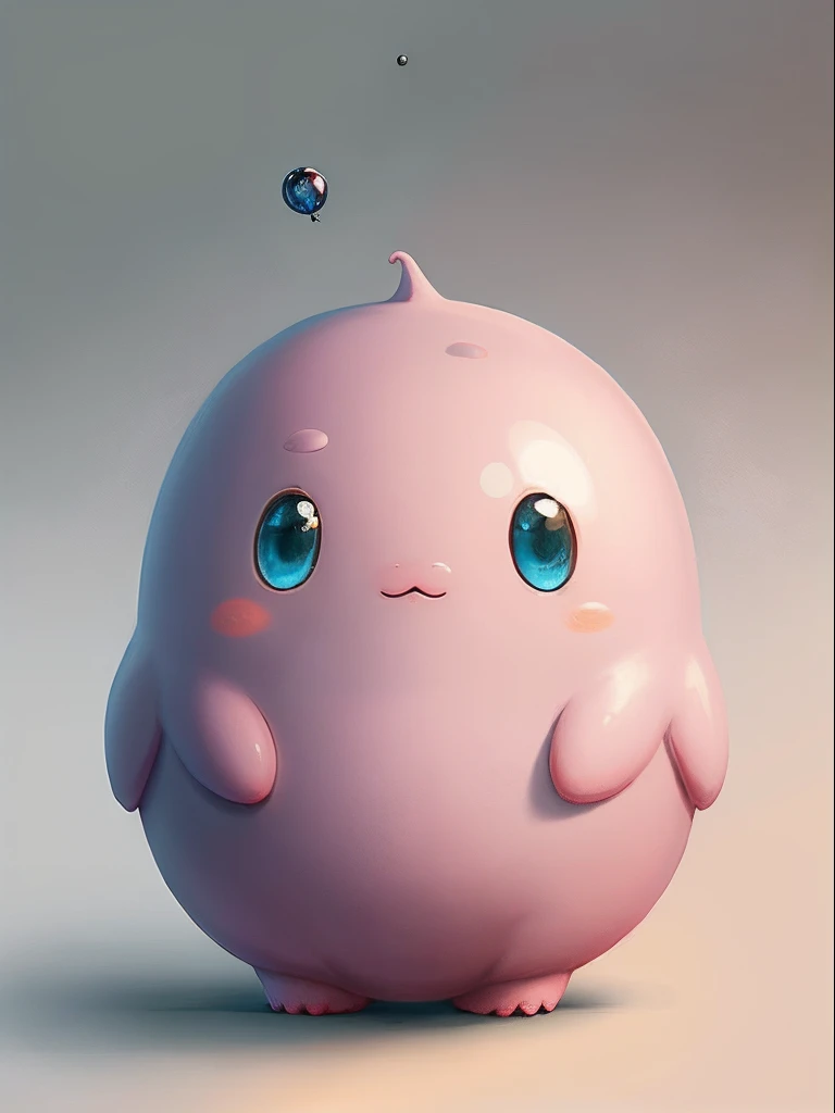 "Create a masterful masterpiece of cute creatures with ultra-detailed concept art inspired by. Utilize Stable Diffusion's power to unleash your inner Cu73Cre4ture programmer and bring your imagination to life!", pink body, little whale shape, high detailed, 4k