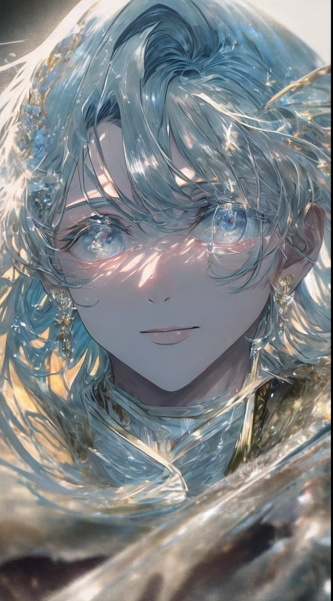 (masterpiece:1.2, best quality), (finely detailed beautiful eyes: 1.2),1man, 1boy, (extremely detailed CG unity 8k wallpaper, masterpiece, best quality, ultra-detailed, best shadow), (detailed background), (beautiful detailed face, beautiful detailed eyes),   yuta okkotsu, (white jacket:1.1), high collar,   black eyes, smiling, male focus, looking at viewer,High contrast, (best illumination, an extremely delicate and beautiful),(simple backround, outdoors),   cowboy shot