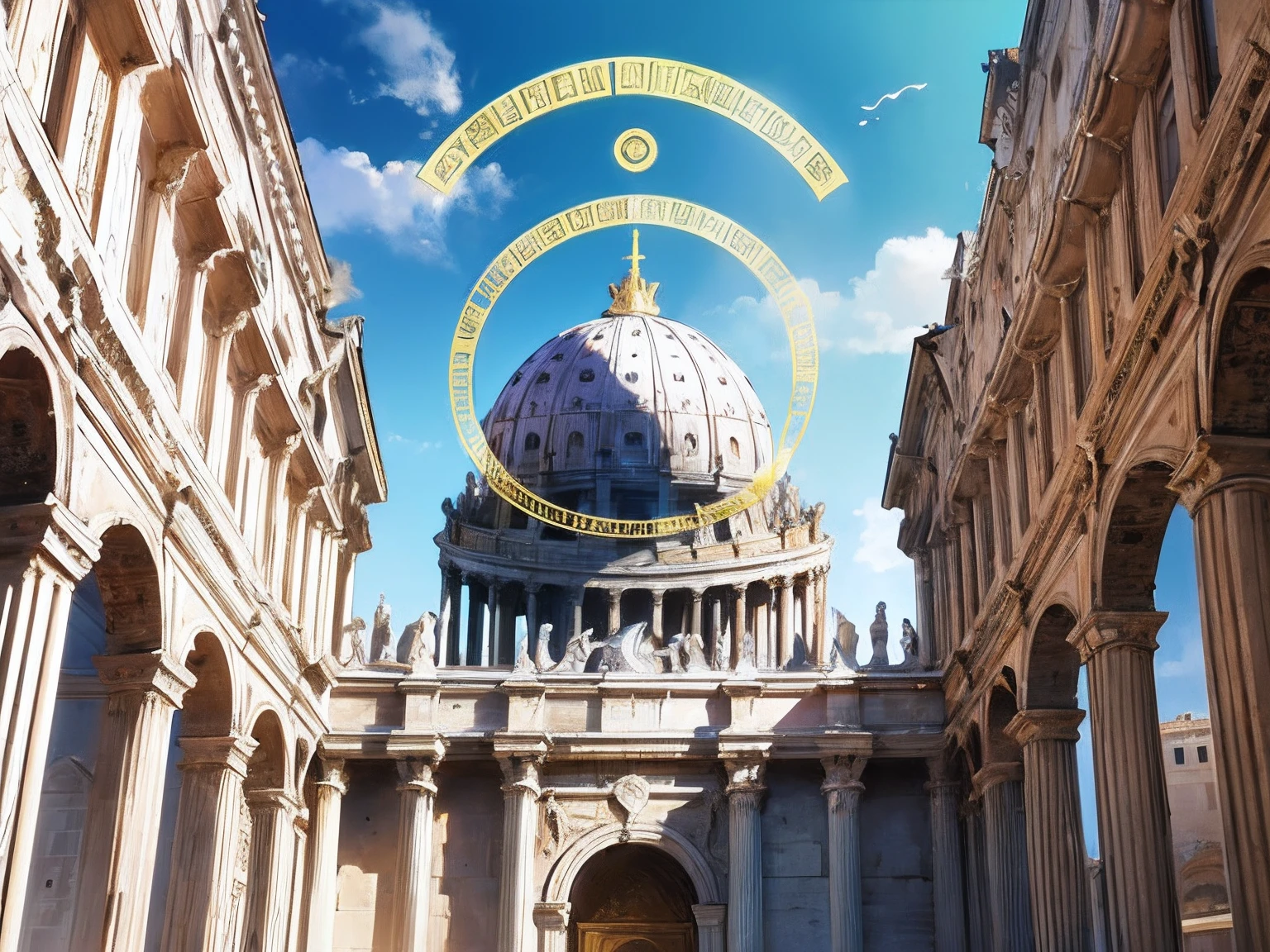 Caesar promoted the cult of Jupiter Capitolinus, Brutus the main god of the Roman pantheon. He rebuilt and enlarged the Temple of Capitoline Jupiter on the Capitoline Hill in Rome., making it one of the most magnificent and imposing temples in the city. --auto --s2