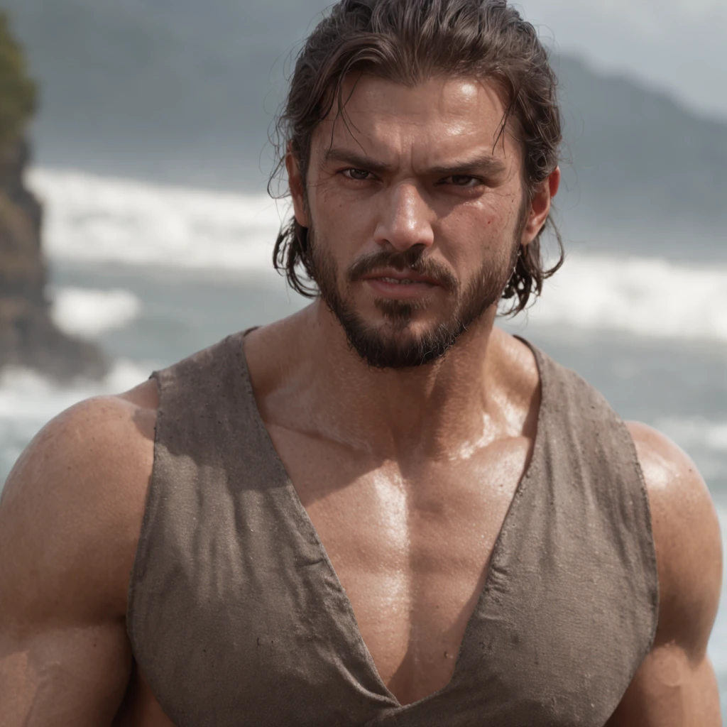 Henry Cavill de sunga na praia de Copacabana