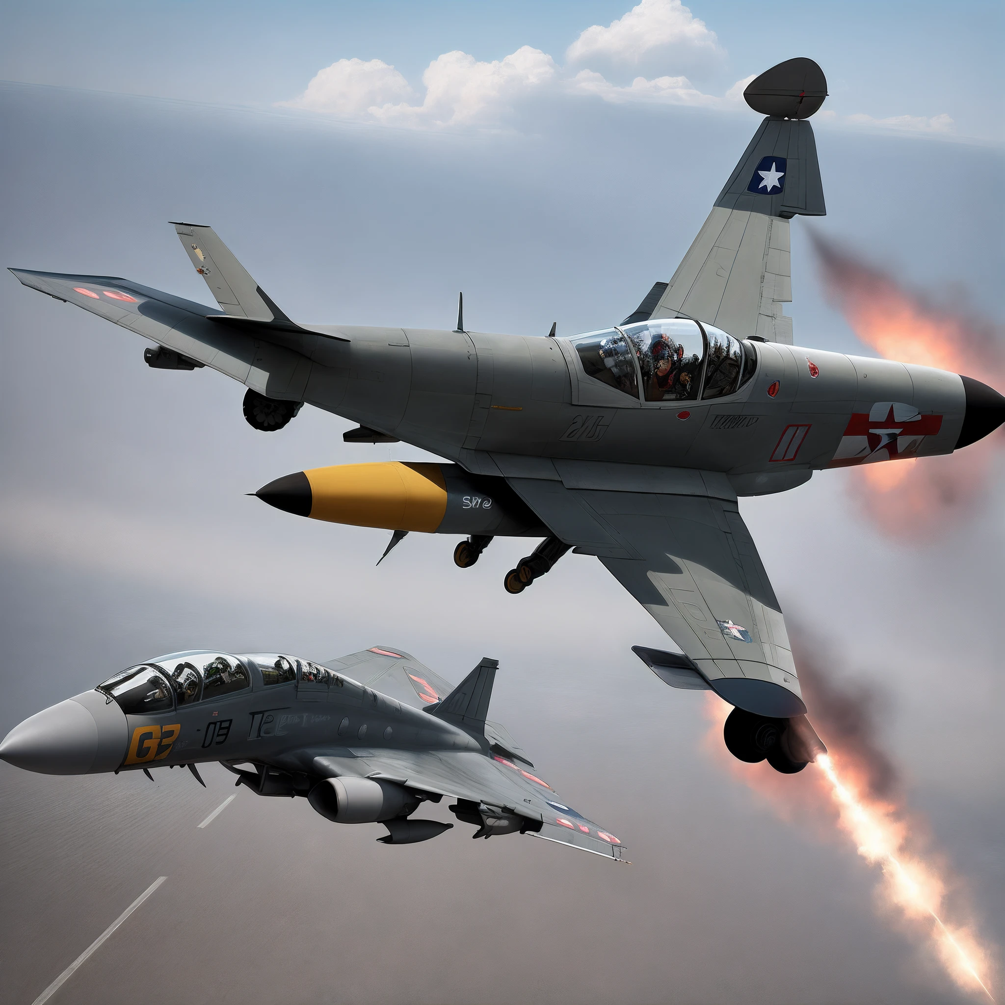 Fighter plane