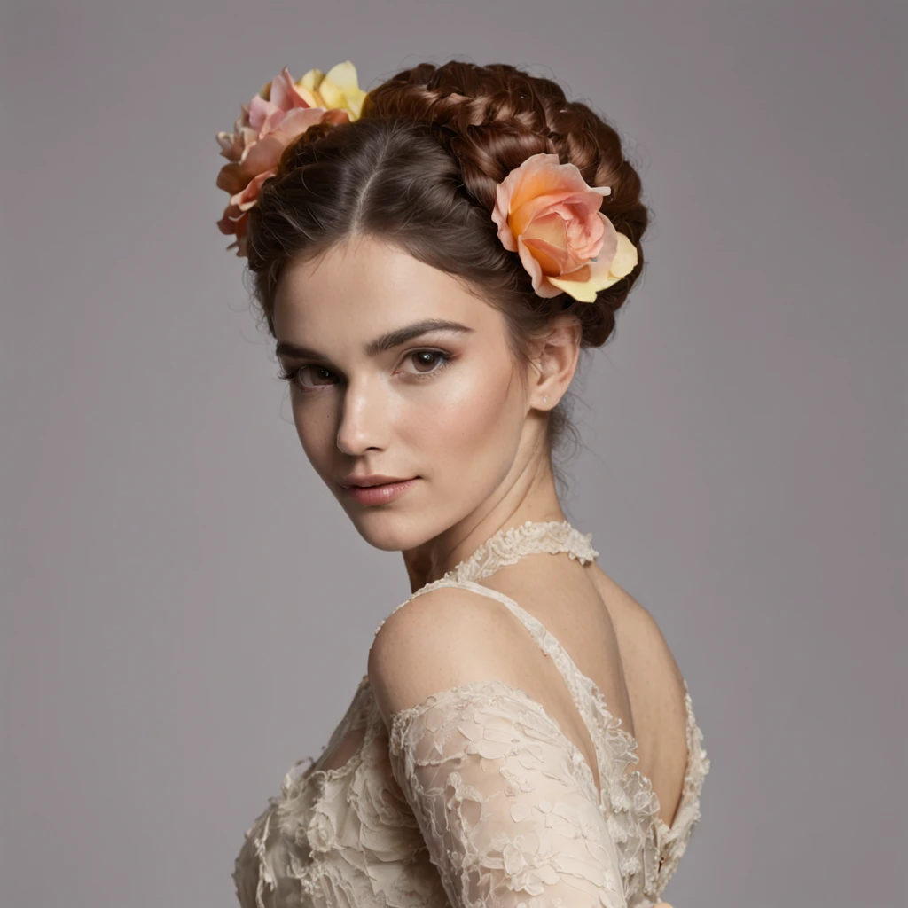 imagine uma cigana espanhola com fitas coloridas no cabelo,inspired by Carmen from the opera Bizet full length view jhon willian waterhouse , ultra detailed, volumetric lighting(fotografia RAW) Medium portrait 103 (looking-into-camera:1.1). (Altamente detalhado: 1.2), ((dramatic)), foco nítido, Atmospheric Illumination, ((melhor qualidade)), ((obra-prima)), ((realista))
