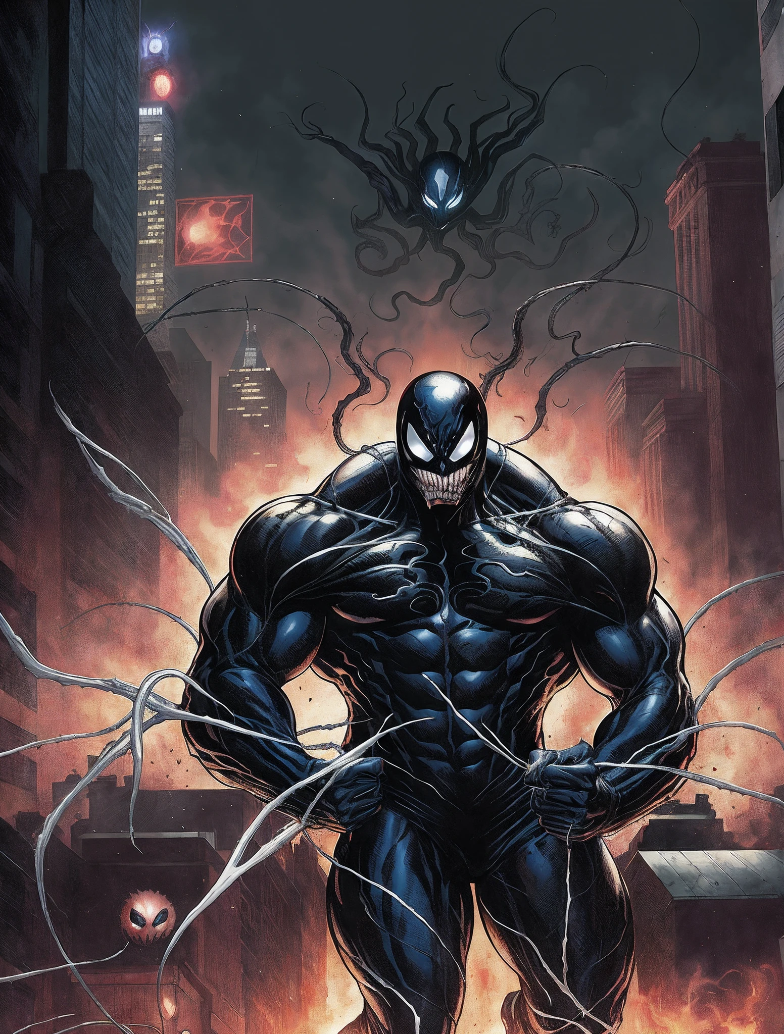 Venom , wigs venom , Hermes gods