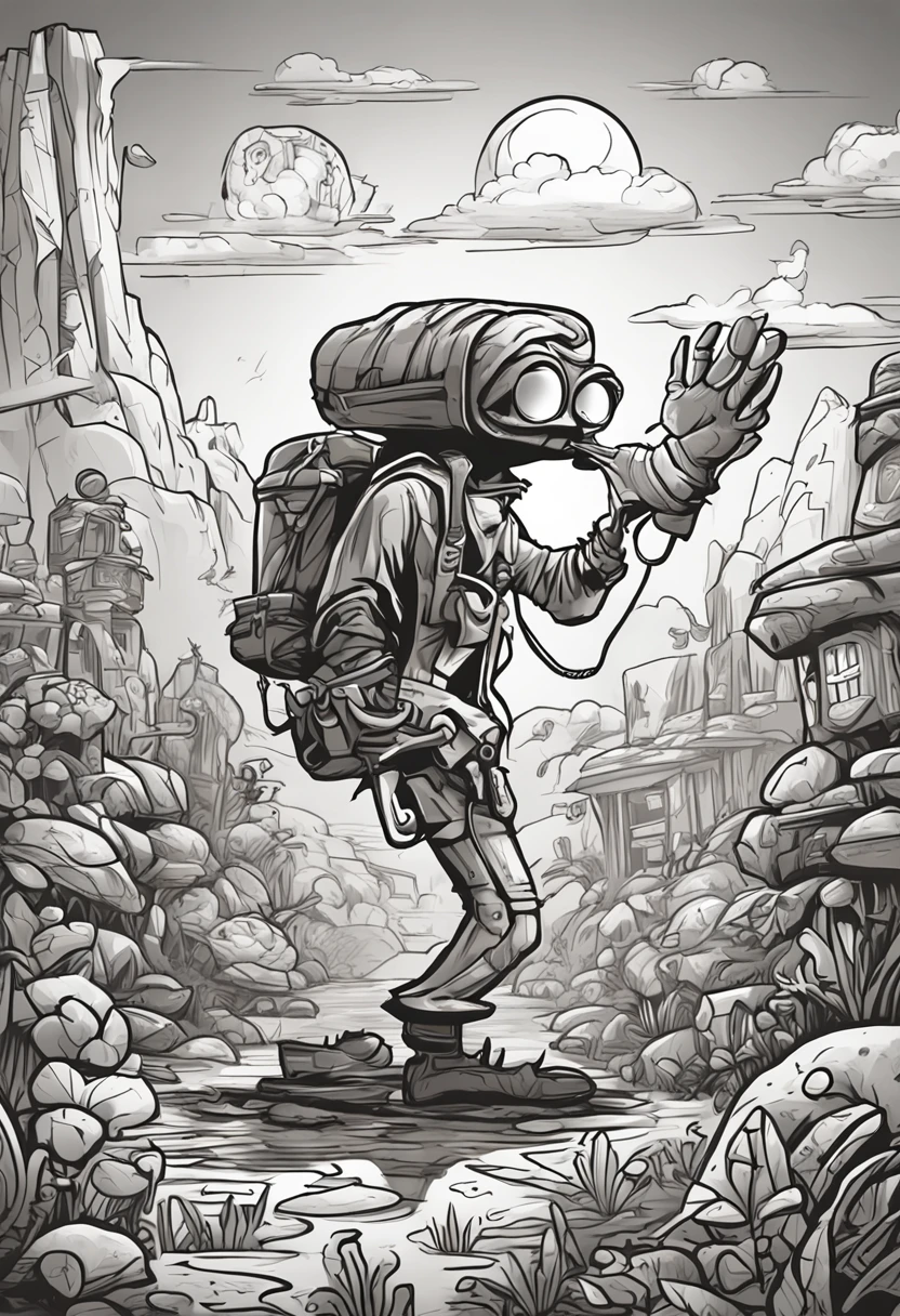 Rob Gonsalves/world of warcraft/cuphead art style, vector, graffiti, logo design, full body illustration of an Anthropomorphic drawing of a frog Man in silhouette::1.0 wearing a skull mask, wearing hip hop hammers and diamonds apparel, model pose, background fashion runway, minimalistic design, rtx, UHD, cell shading, 32k, ray tracing, well defined, cartoon, realistic, drawing, unreal engine 5, octane render, shaders, 3d