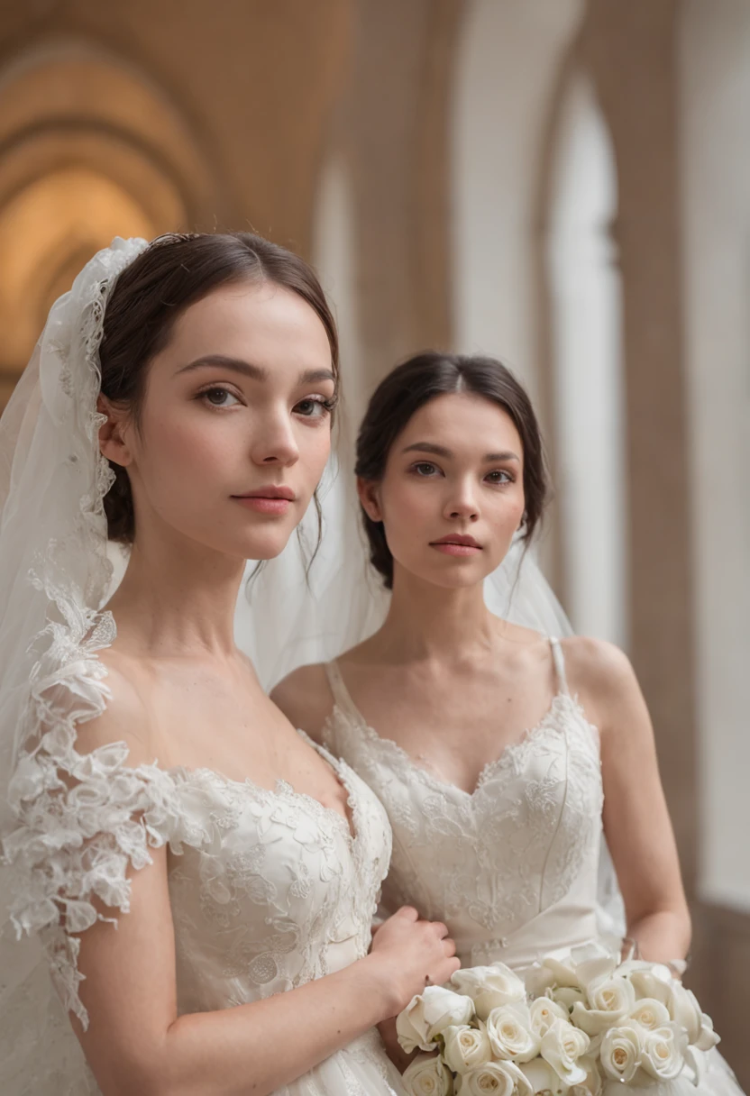 A breathtaking artistic photograph of a civil wedding ceremony at the courthouse, ultra reality high quality