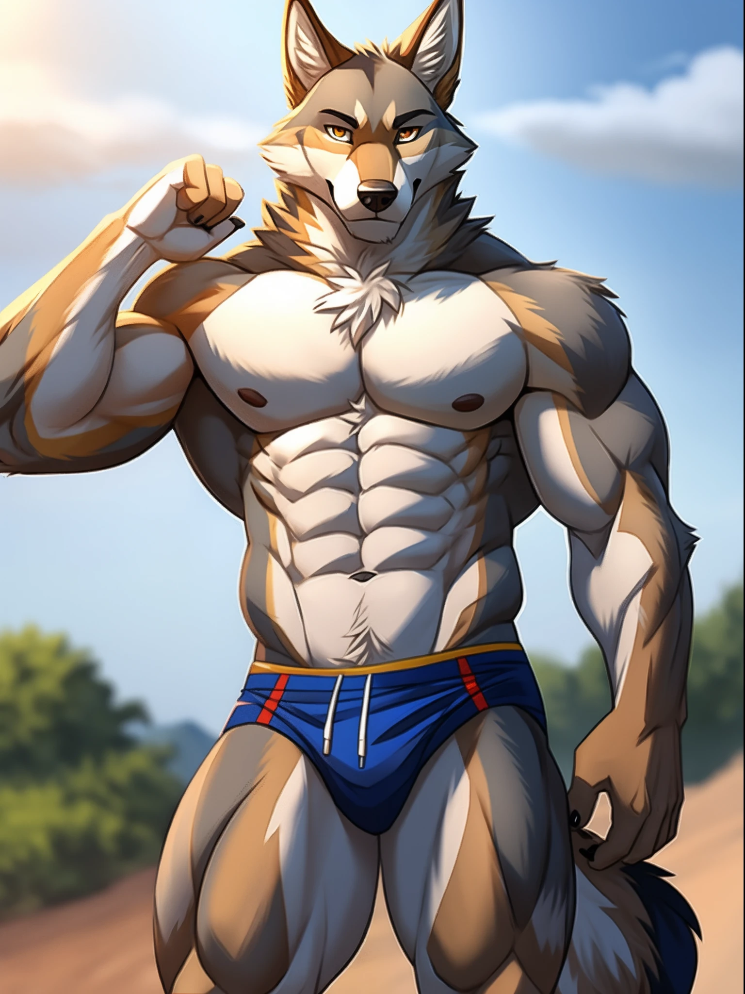 （Solo），coyote，Muscular