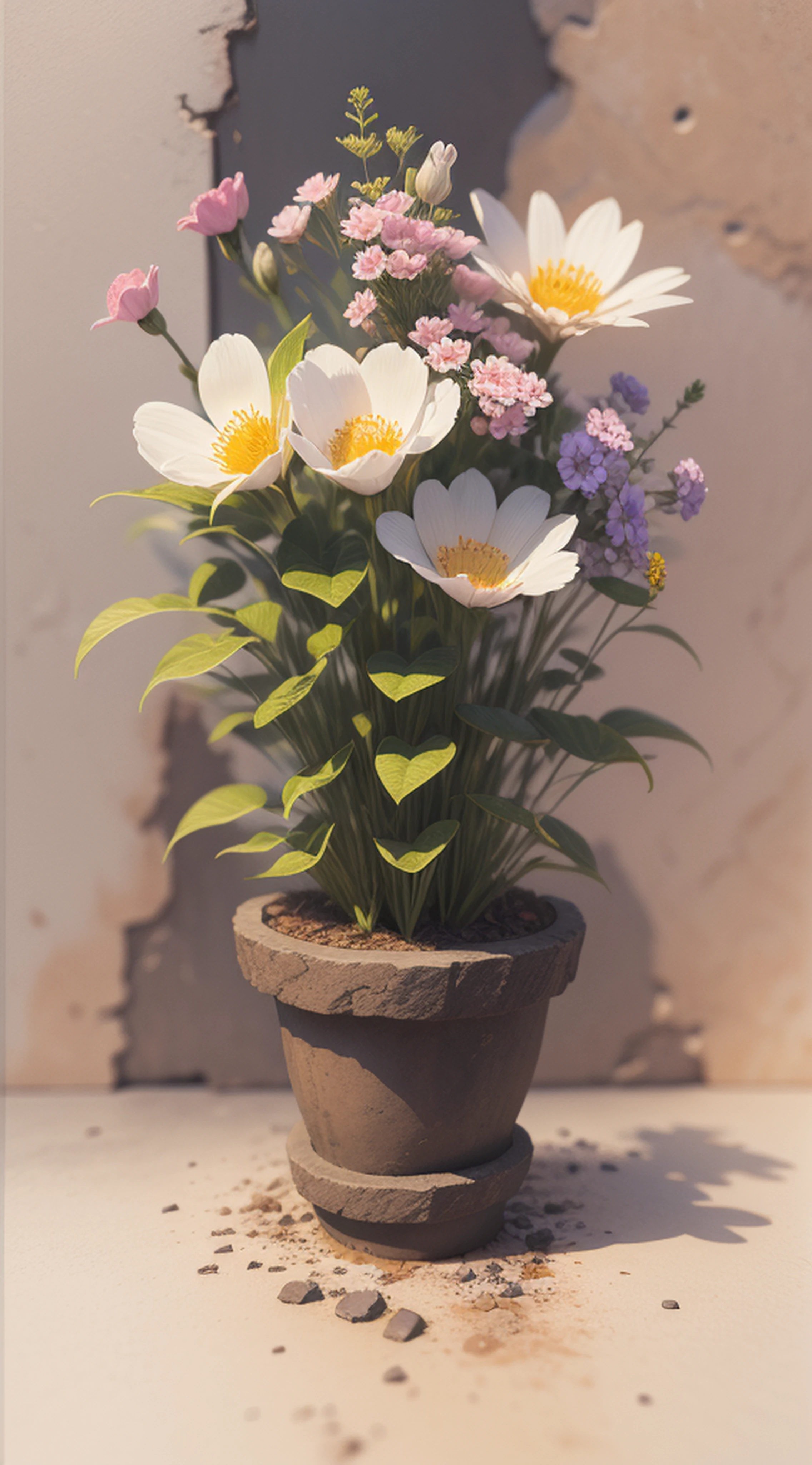 3d aquarela flores abstrata,high resolution,alta qualidade,colorido, flores
