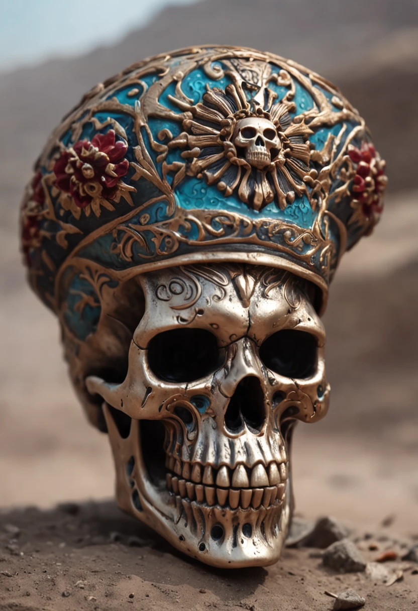 um close up de um policial caveira, skull with burning eyes, fantasy skull, sorriso maligno, semblantes de psicopata, arte detalhada assustadora em cores, arte colorida assustadora em 4K, Conjurando fundo em chamas, arte digital detalhada, skull, sacred skulls, hyper detailed illustration, sugar skull, skull face, death skull, arte assustadora em cores, skull liminal void background, psychedelic art style