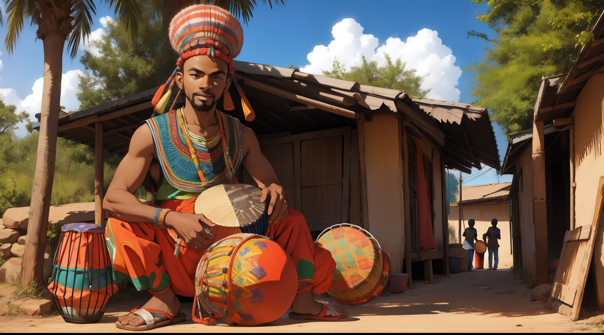 (African djembe musician)