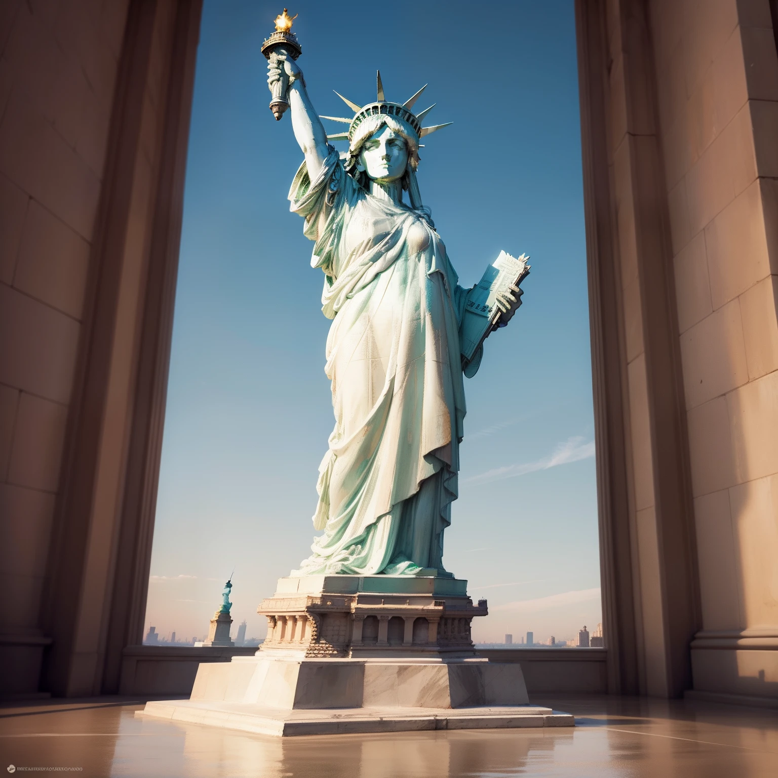 the statue of liberty