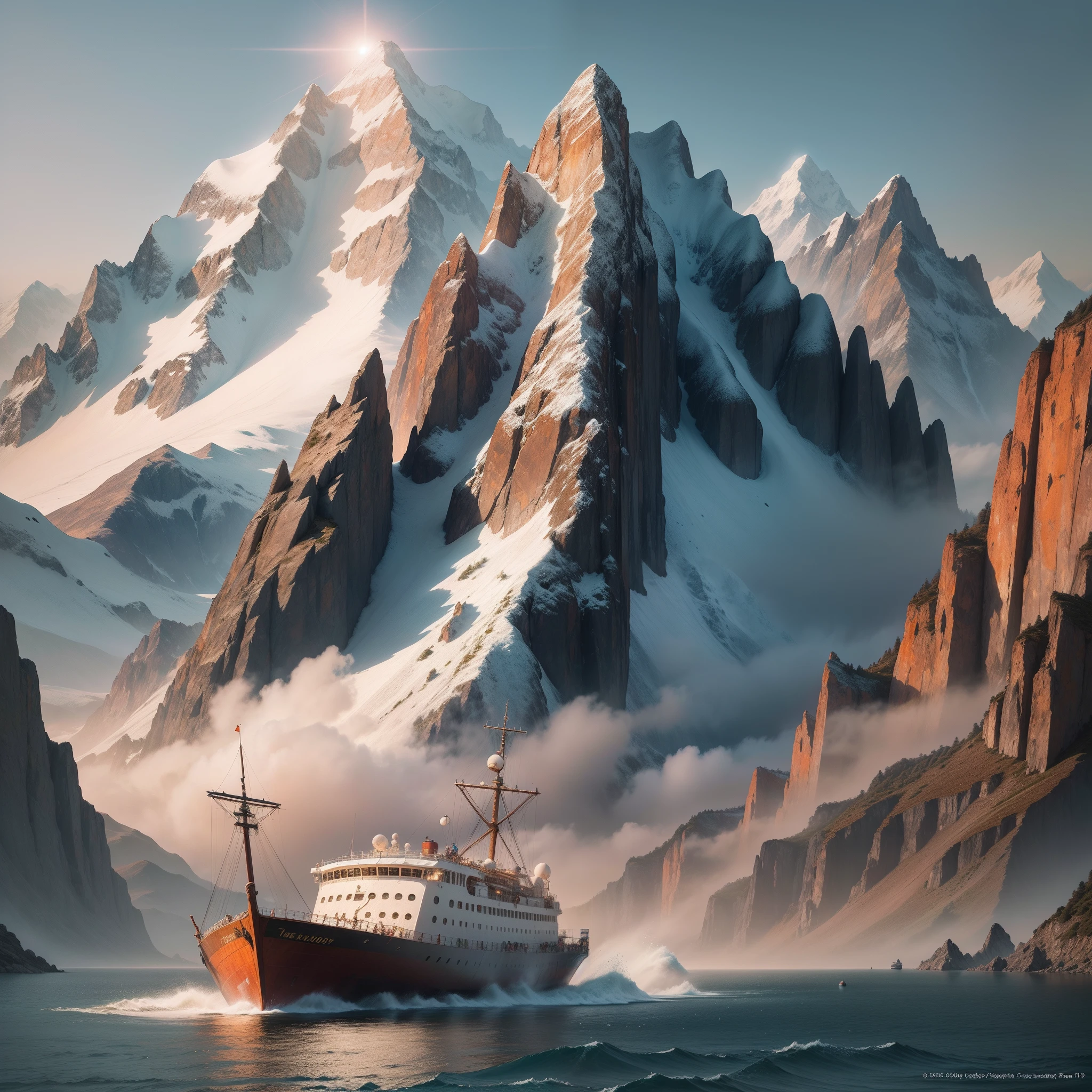 The light boat has crossed the Ten Thousand Heavy Mountains