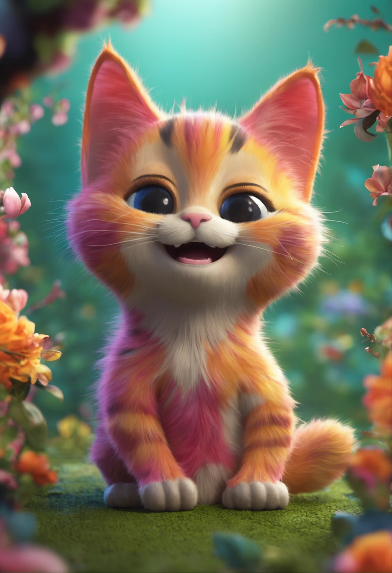 gatinho sorrindo