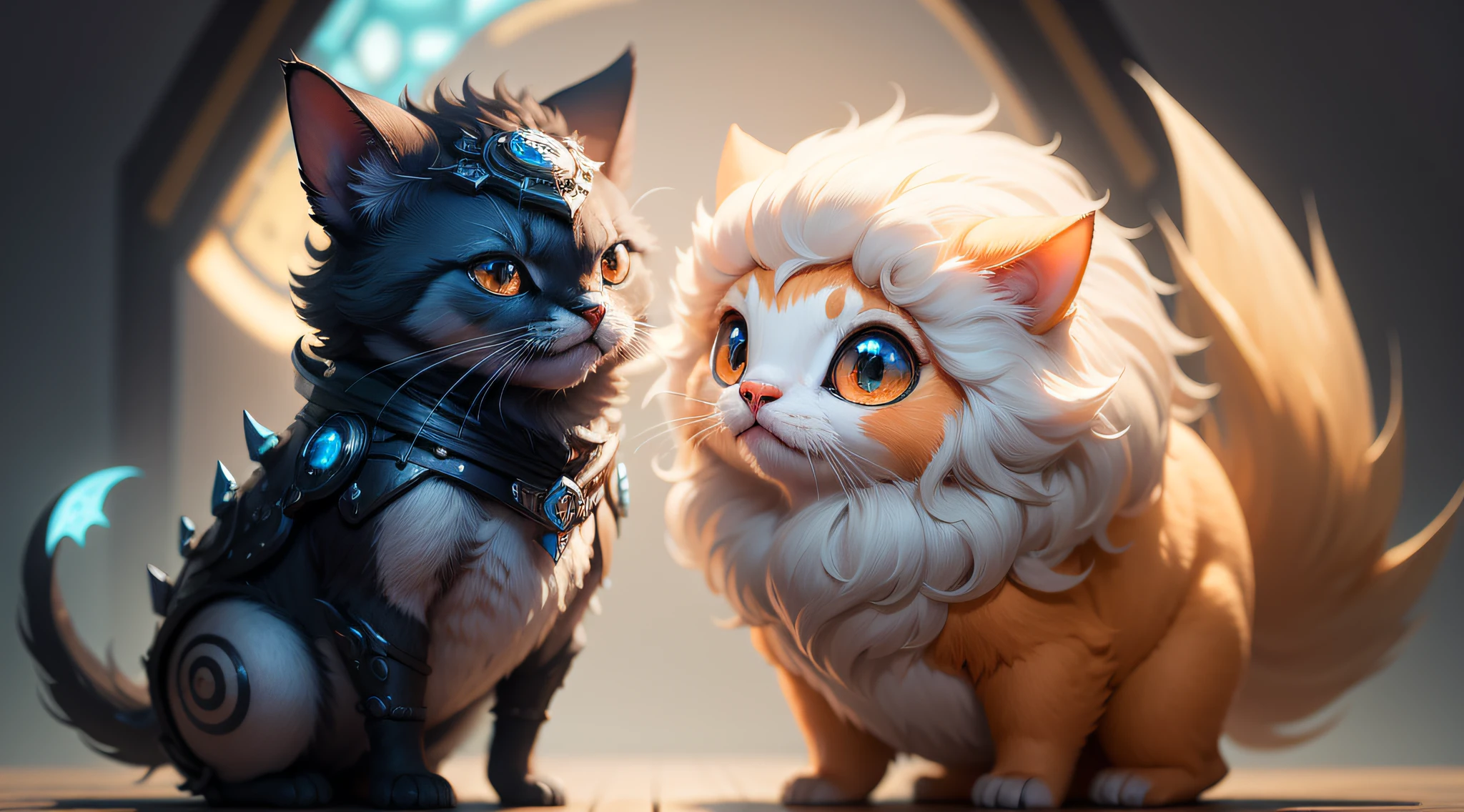 "Create a masterful masterpiece of cute creatures with ultra-detailed concept art inspired by . Utilize Stable Diffusion's power to unleash your inner Cu73Cre4ture programmer and bring your imagination to life!"